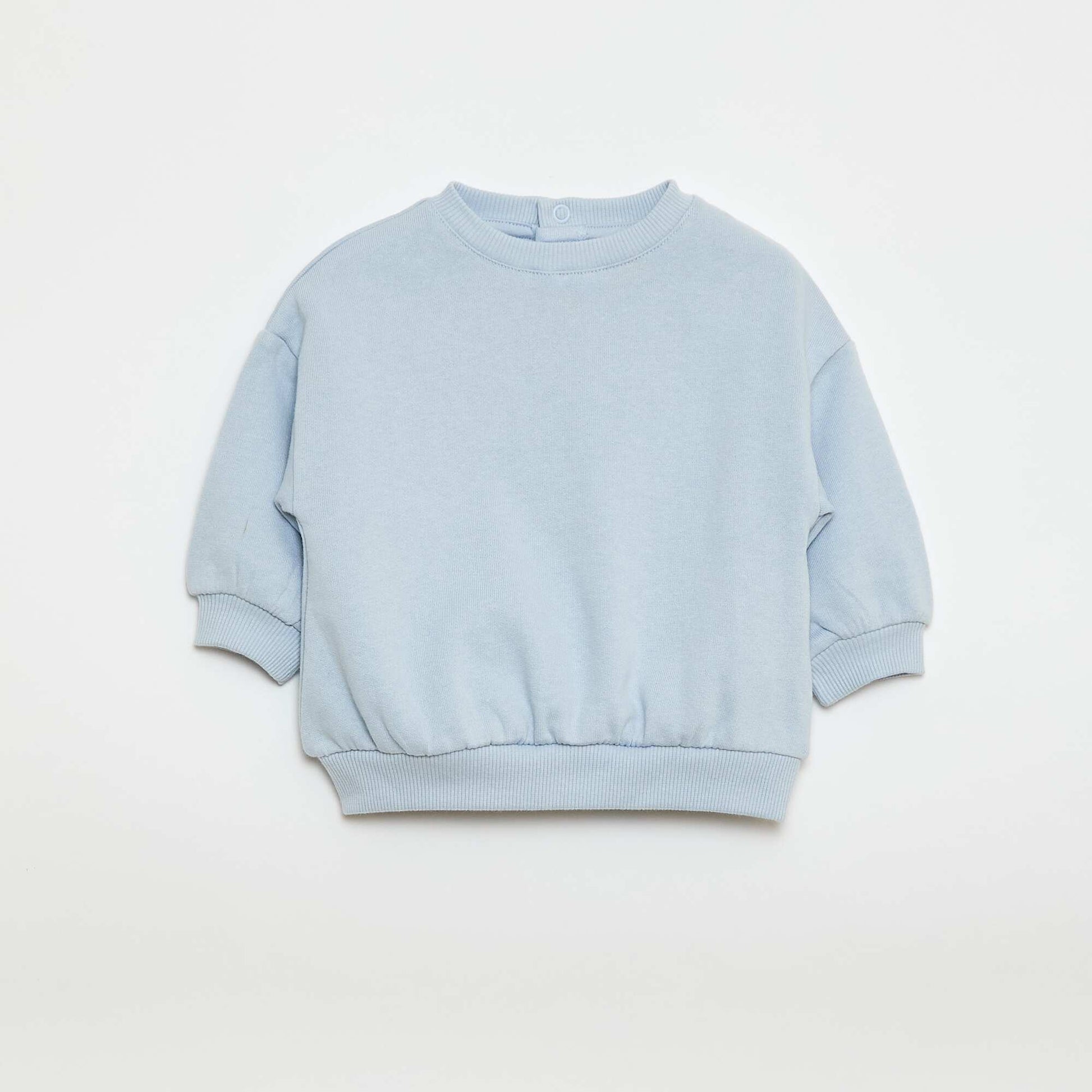 Ensemble en molleton sweat + pantalon - 2 pièces BLEU