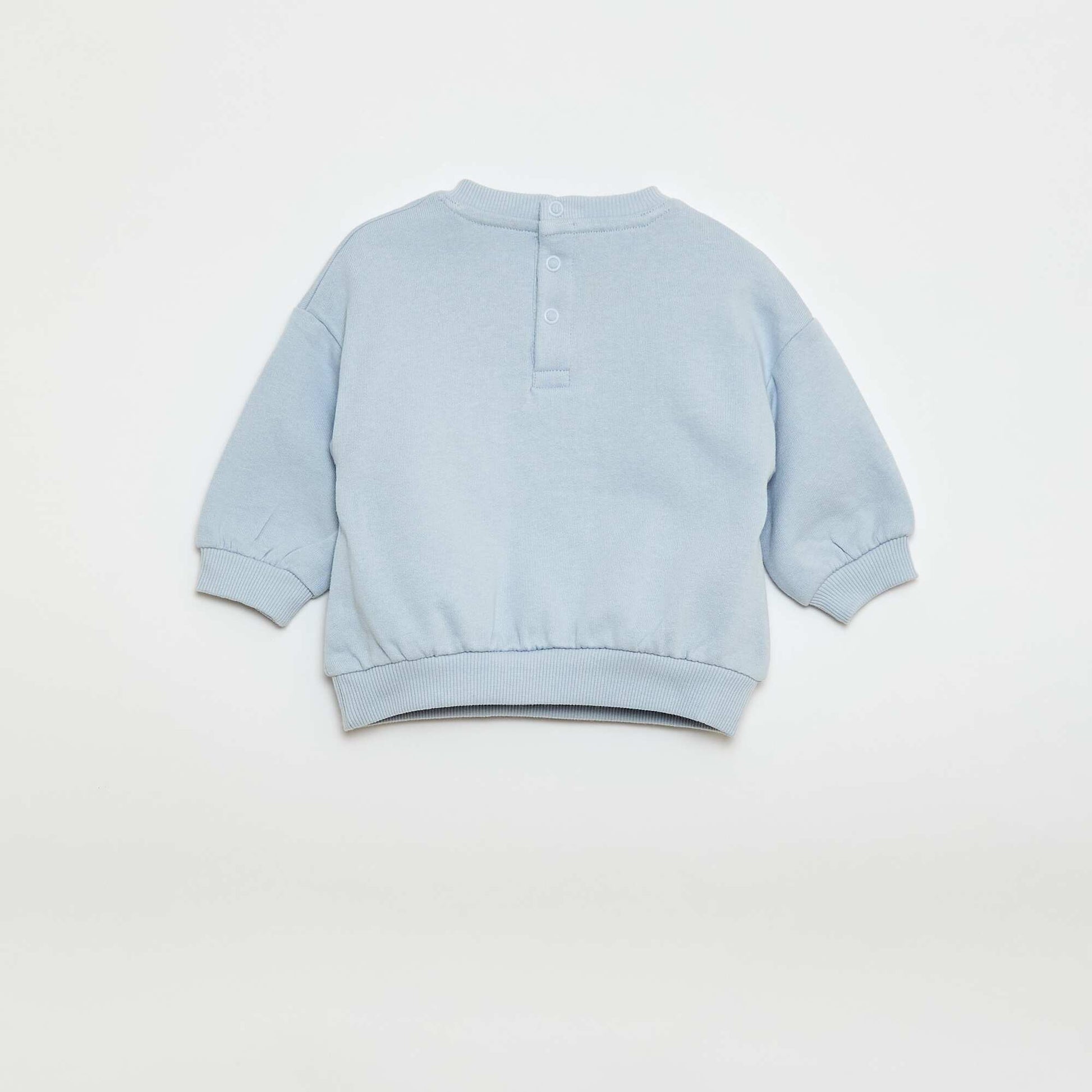 Ensemble en molleton sweat + pantalon - 2 pièces BLEU