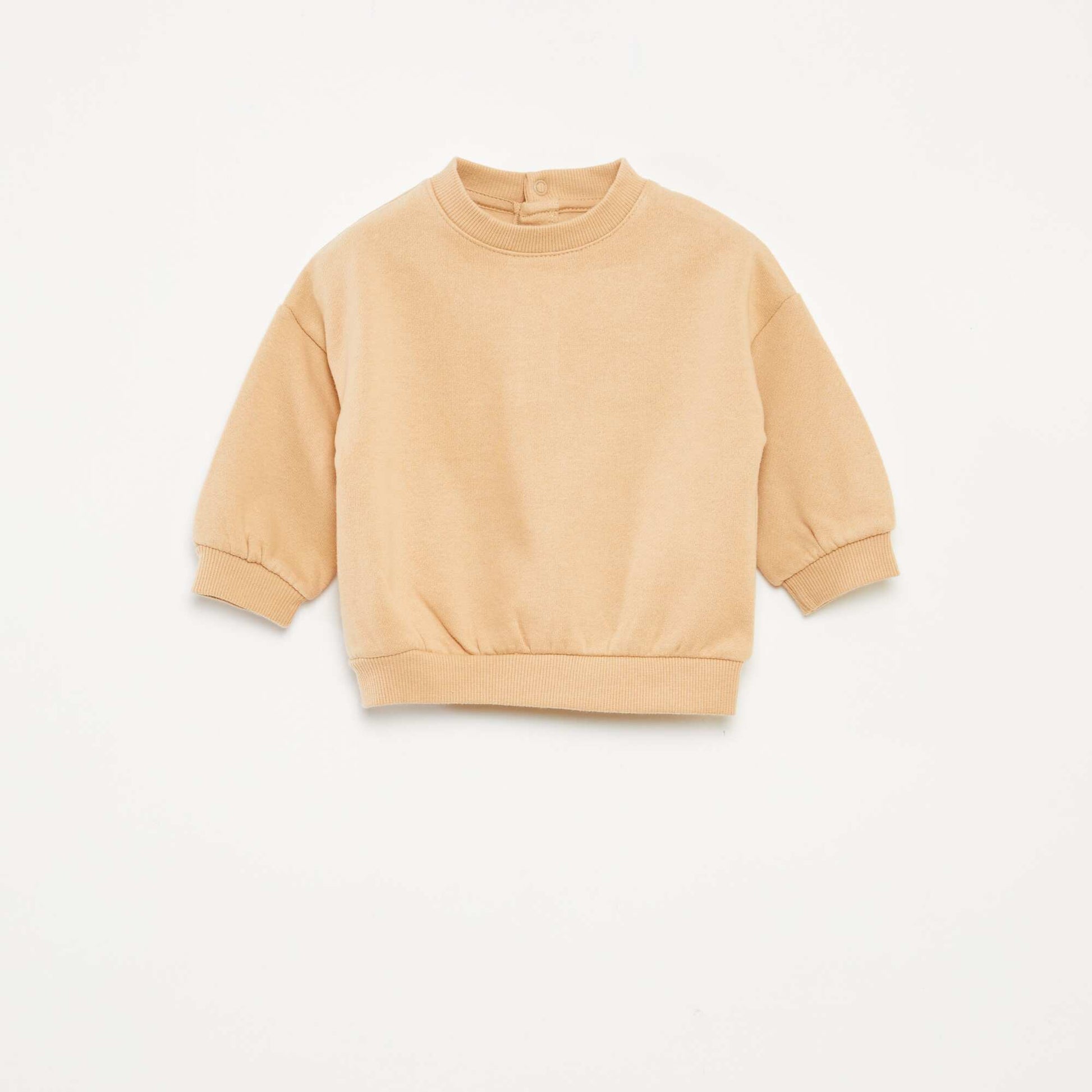 Ensemble en molleton sweat + pantalon - 2 pièces BEIGE