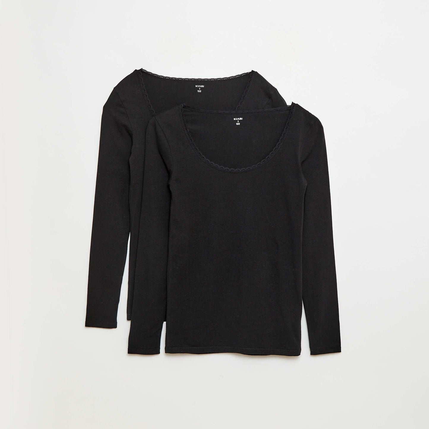 T-shirt à manches longues sous-vêtement NOIR