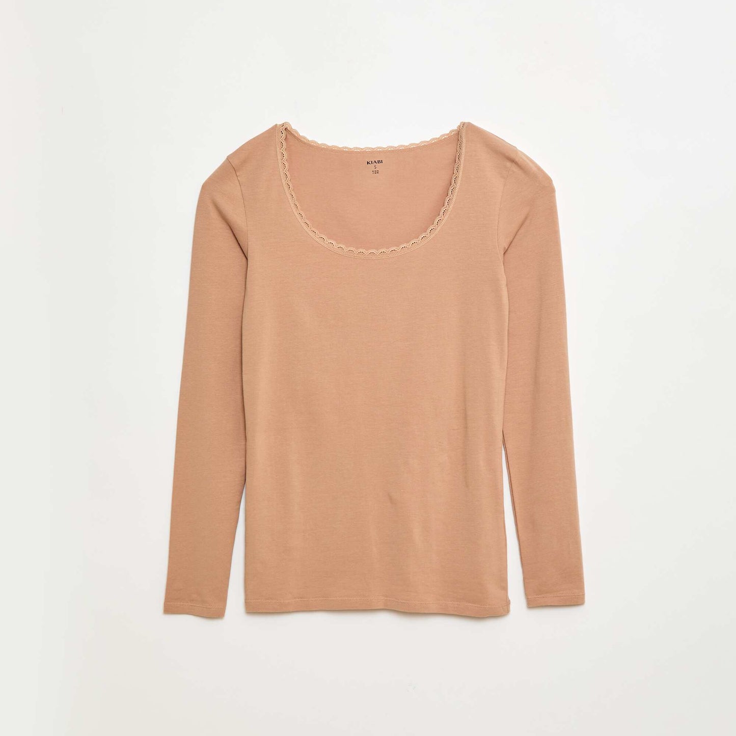 T-shirt à manches longues sous-vêtement BEIGE