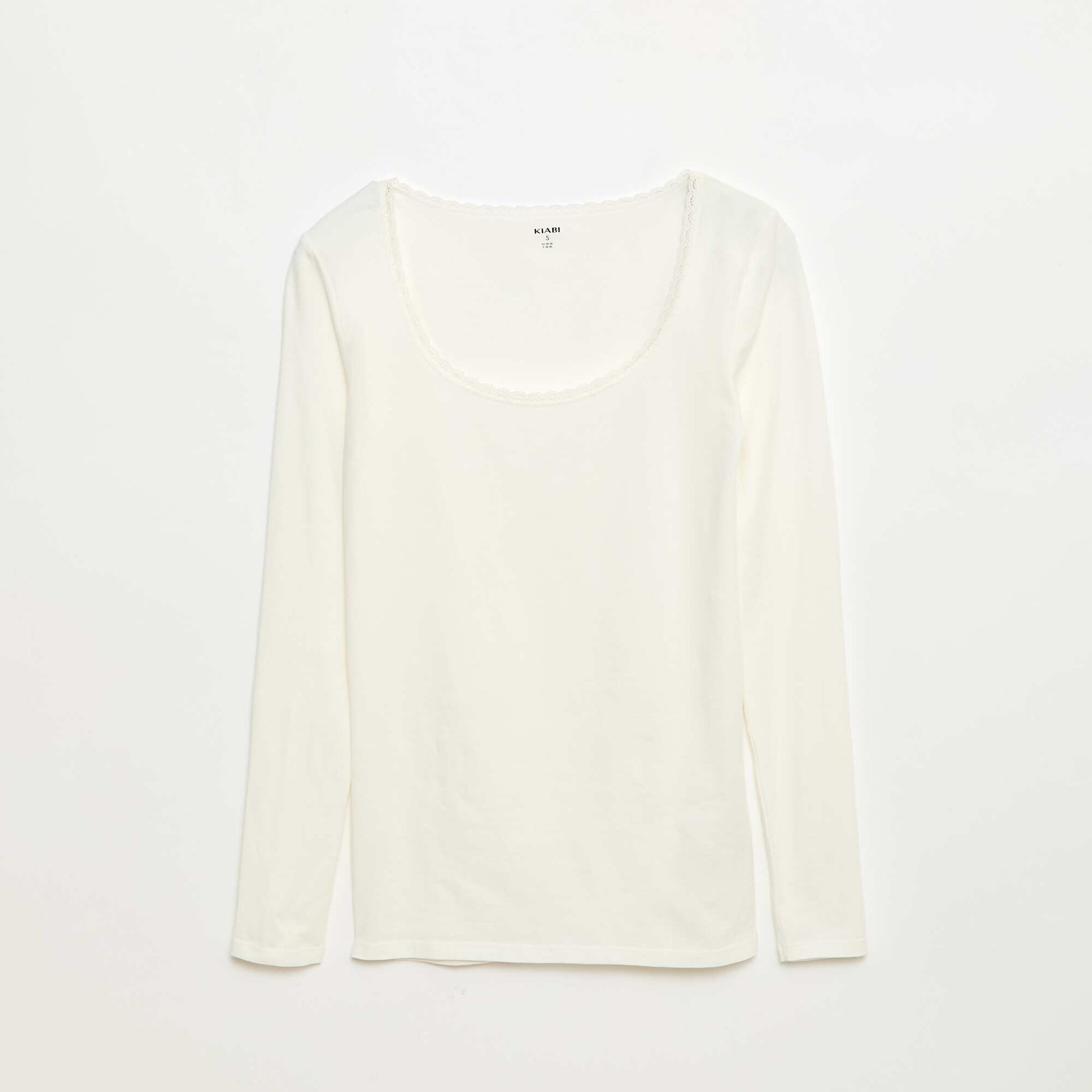 T-shirt à manches longues sous-vêtement BEIGE