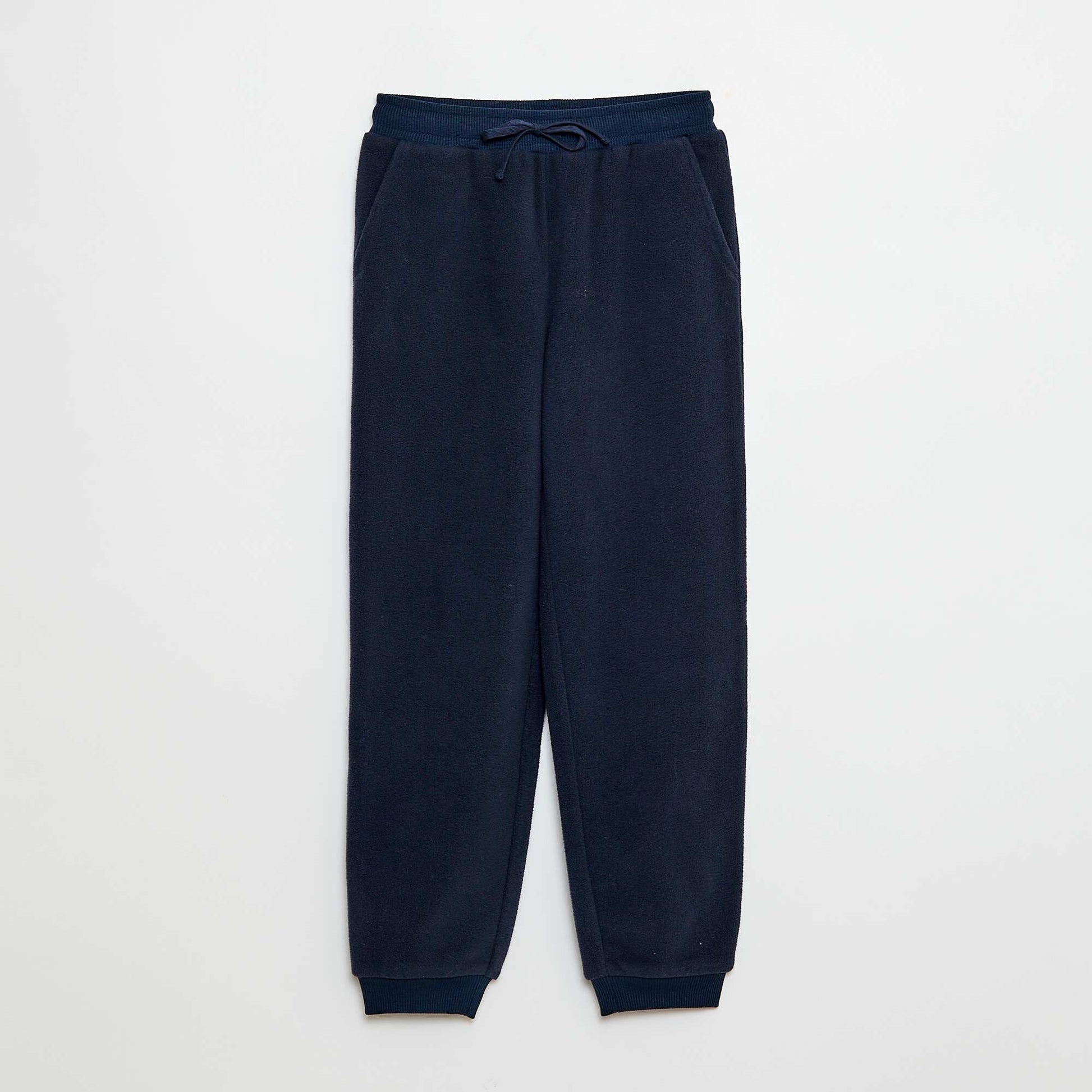 Pantalon de jogging en polaire BLEU