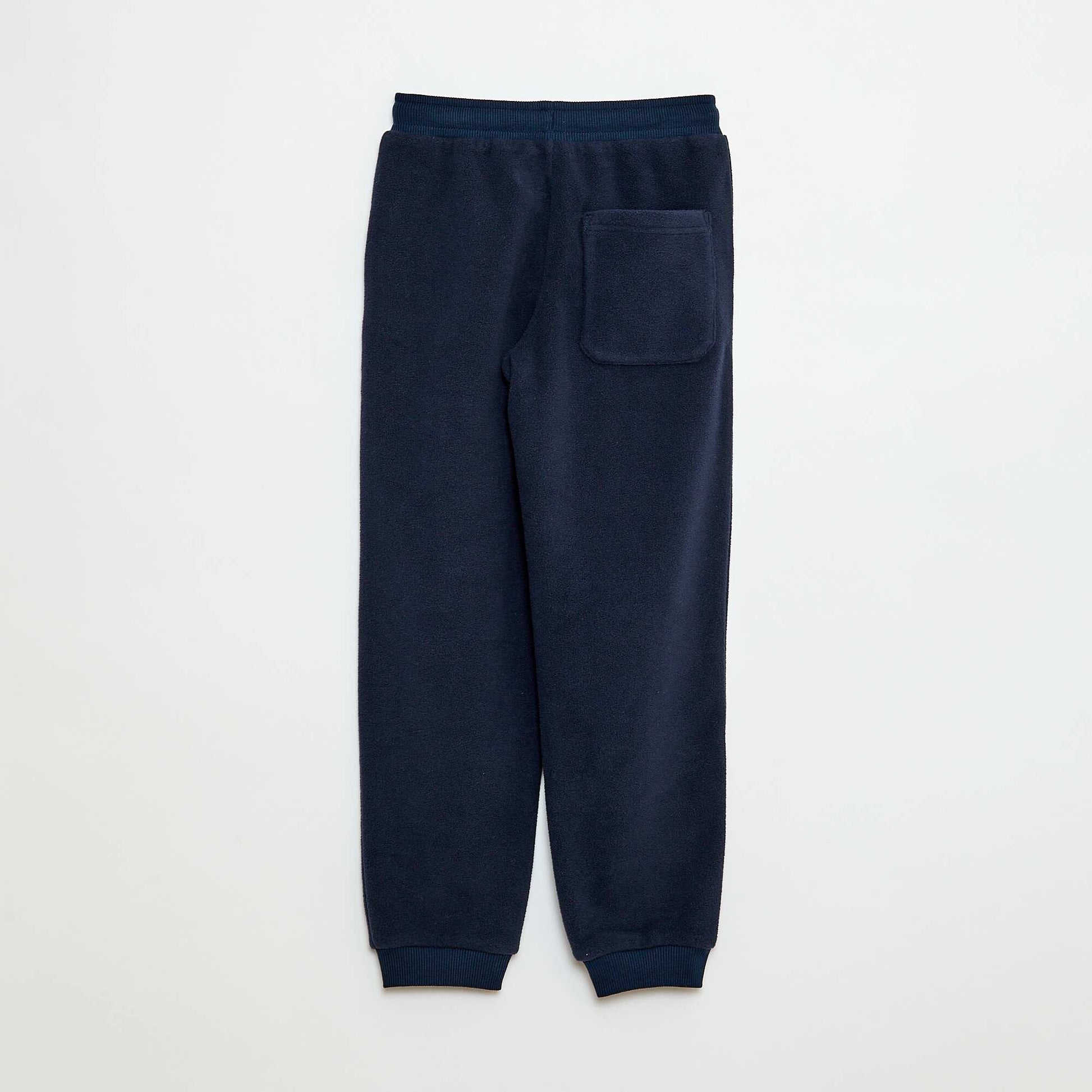 Pantalon de jogging en polaire BLEU
