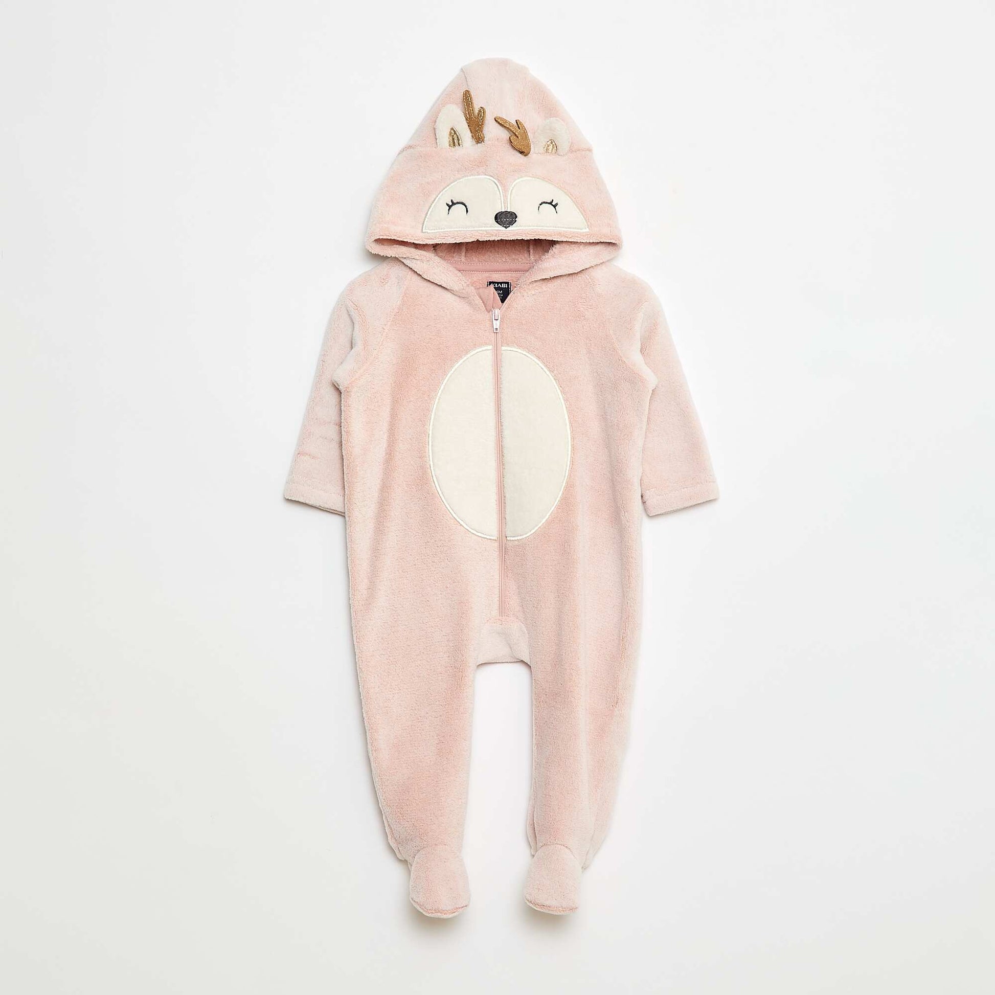 Combi pyjama chaude animal ROSE