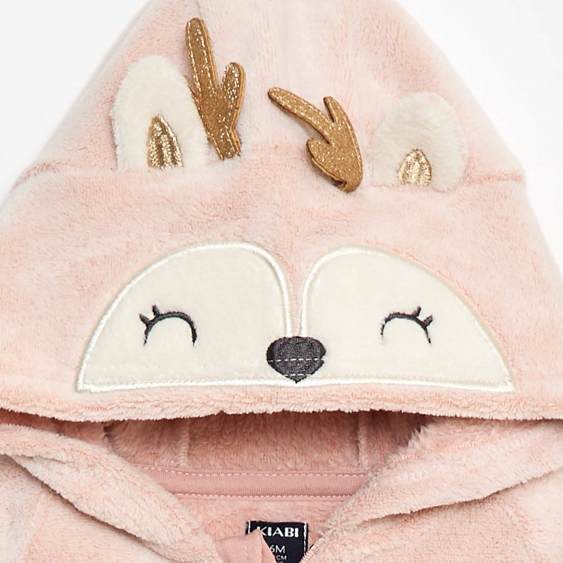 Combi pyjama chaude animal ROSE