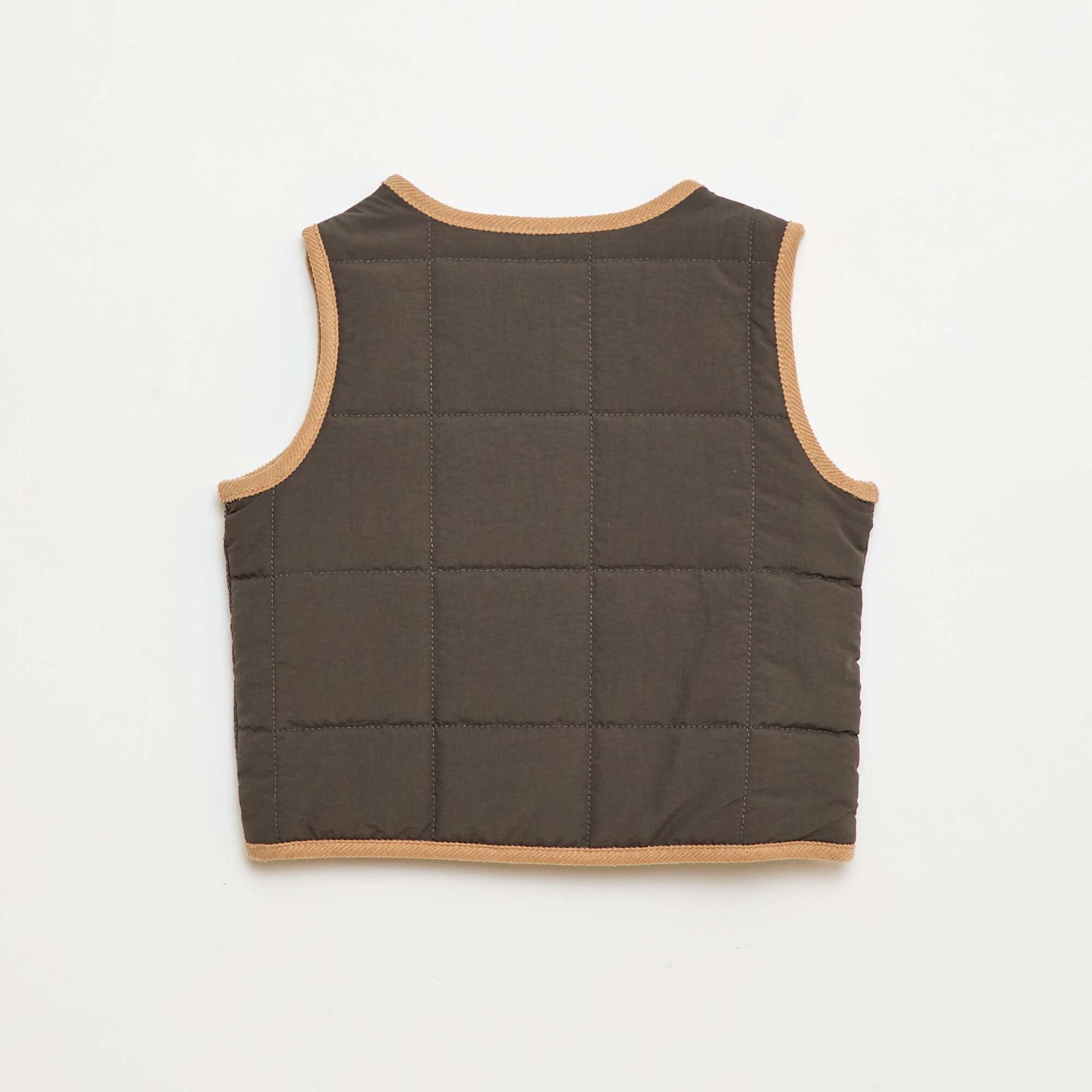 Veste sans manches matelassée NOIR