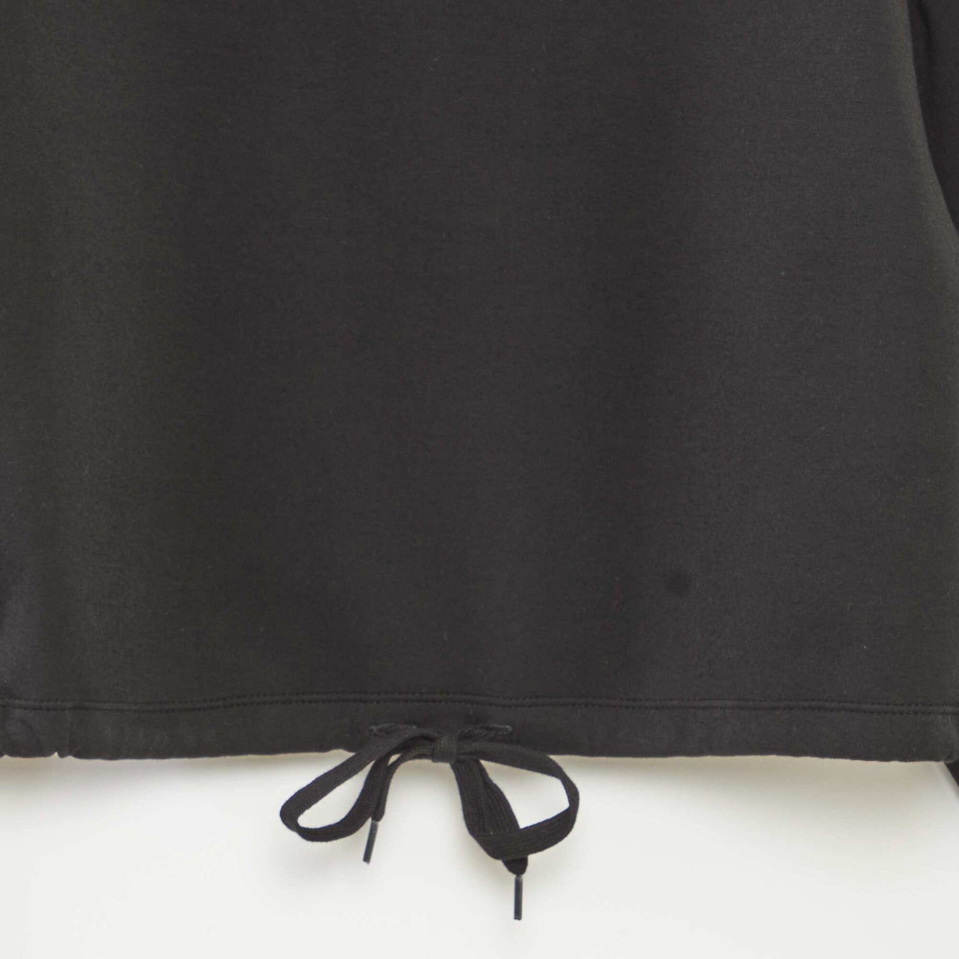 Sweat en molleton uni doux et chaud NOIR