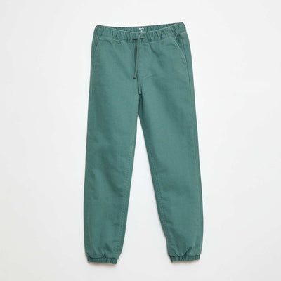Pantalon jogger doublé VERT