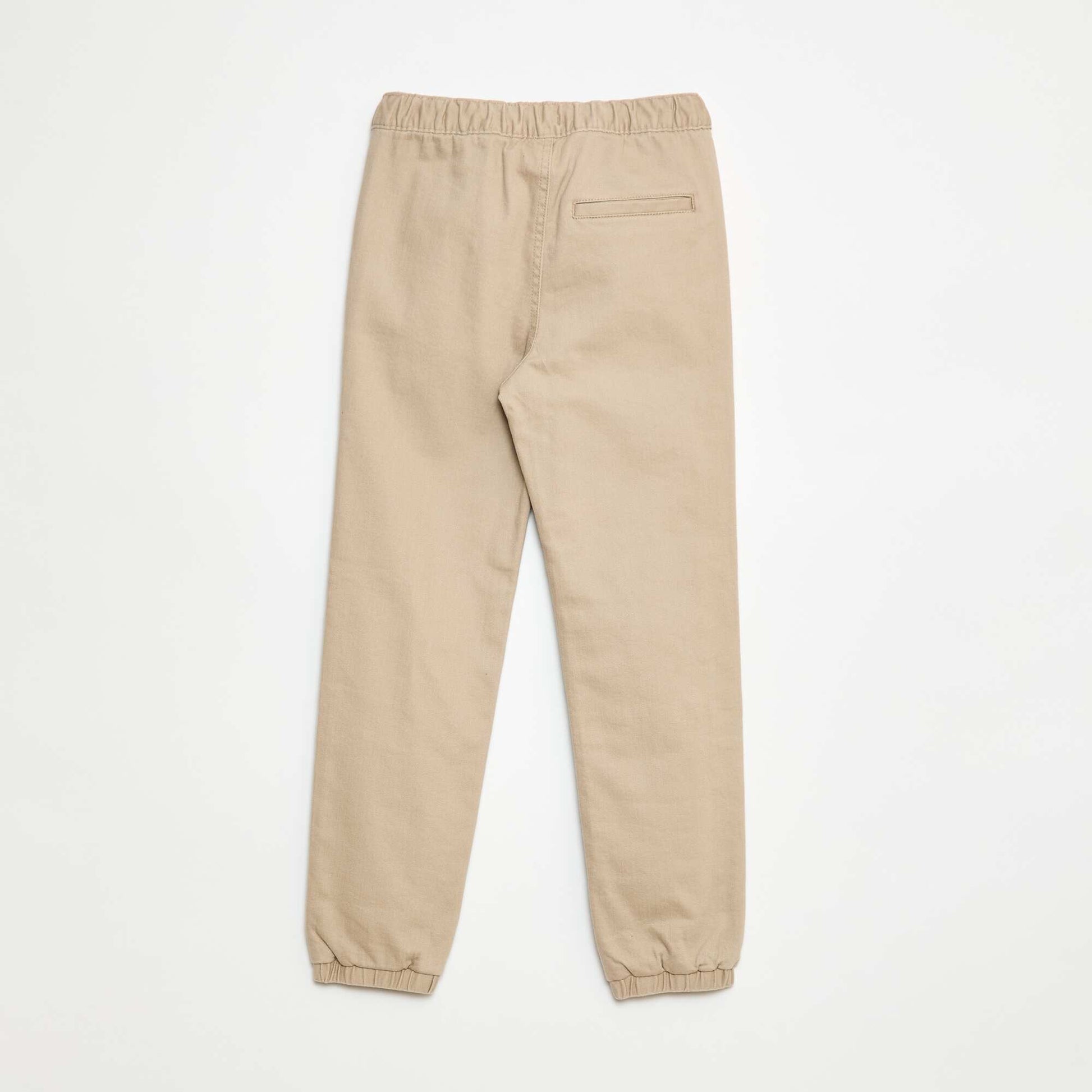 Pantalon jogger doublé BEIGE