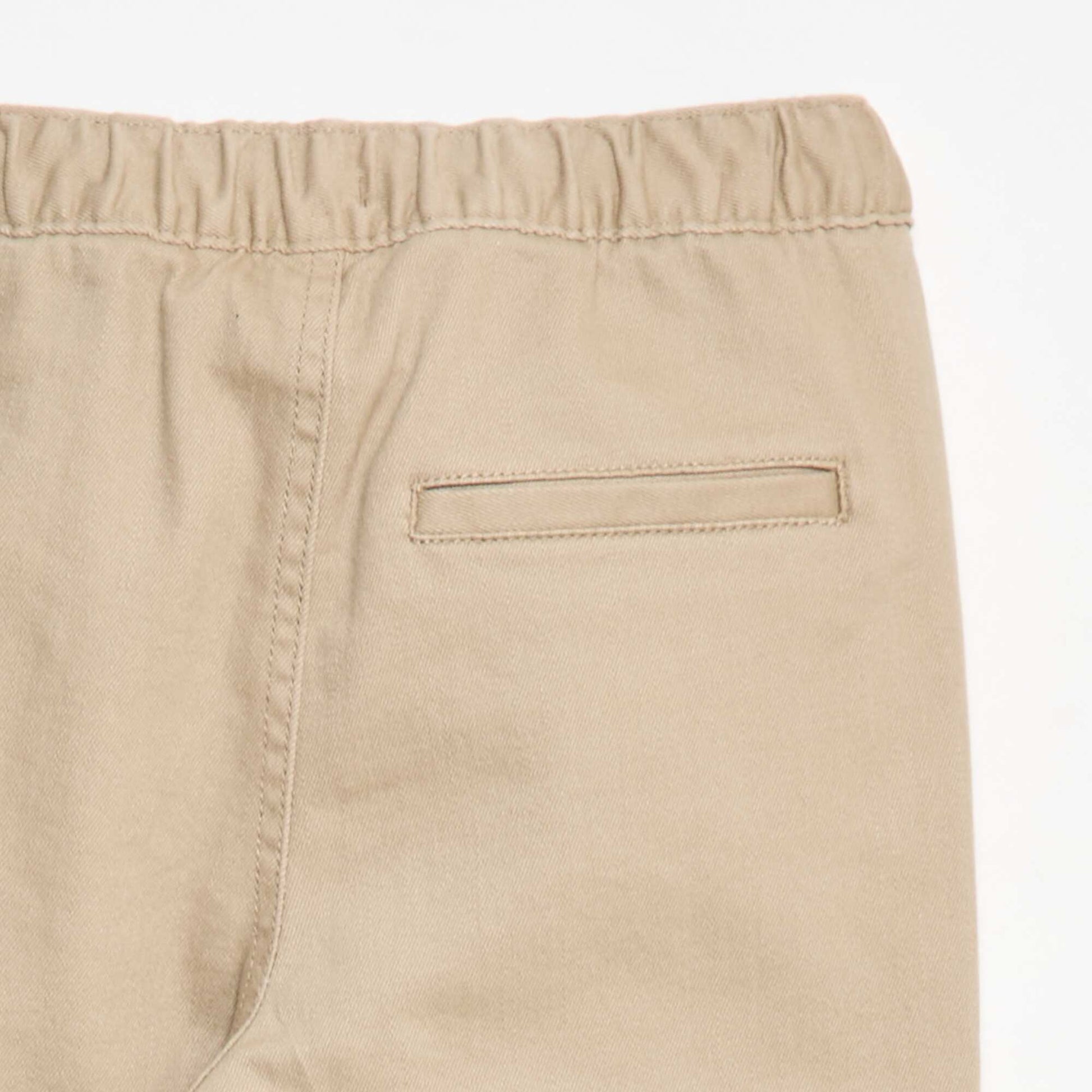 Pantalon jogger doublé BEIGE