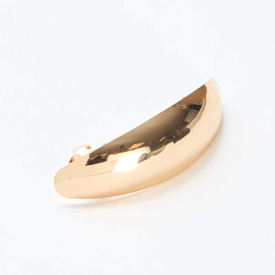 Barrette dorée à pince plate DORé