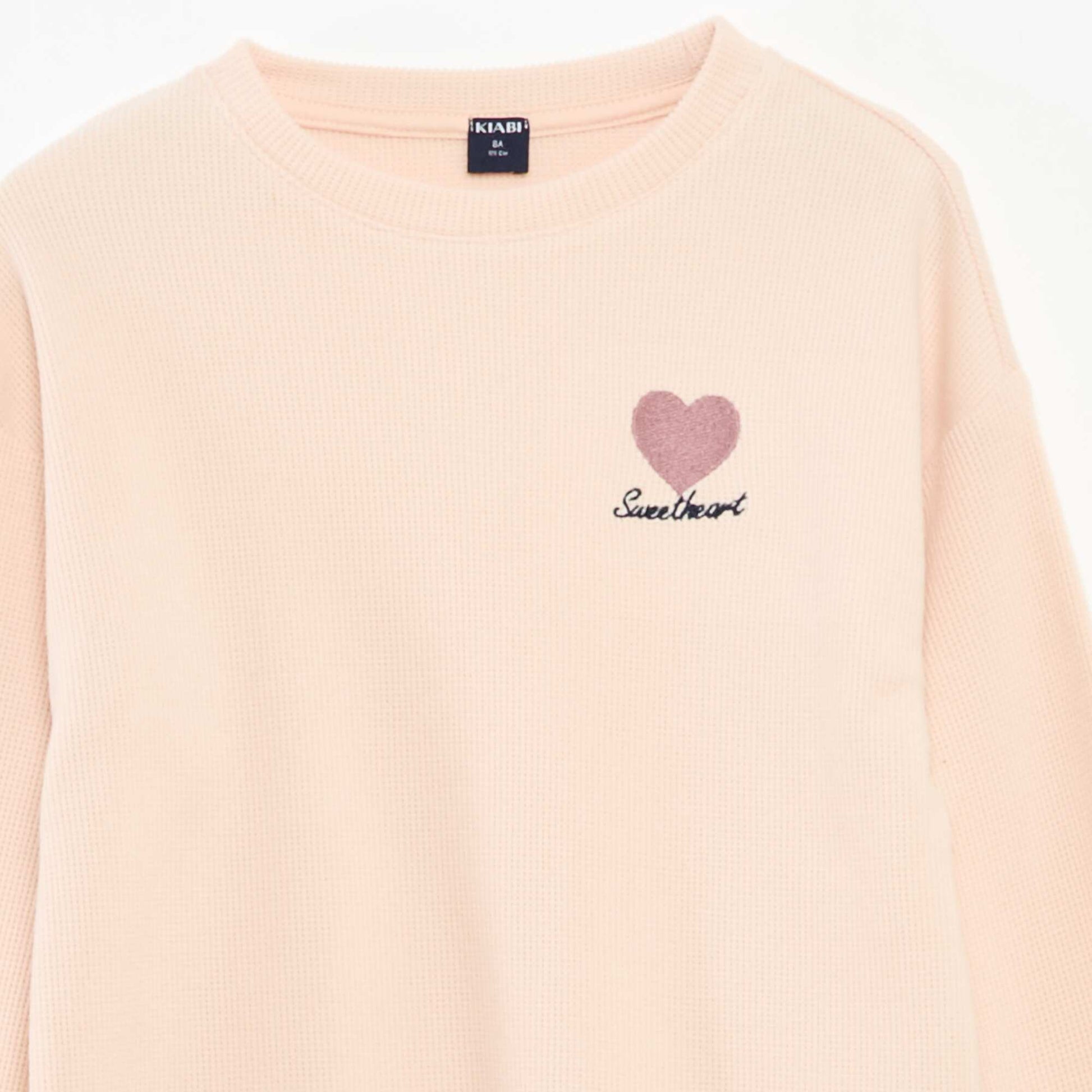 Ensemble de pyjama jersey uni ROSE