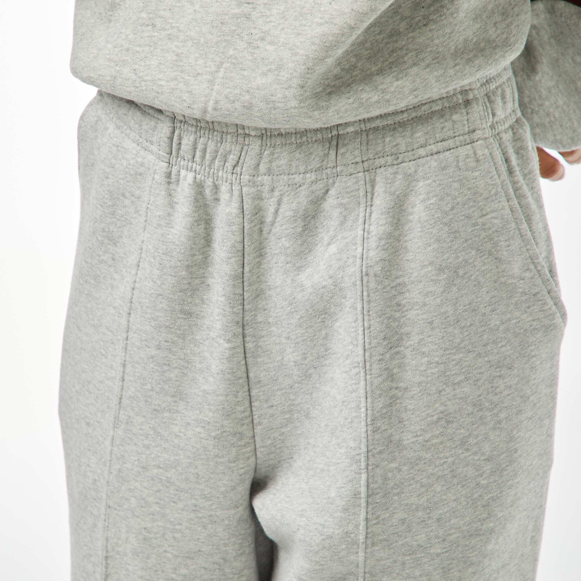 Jogging large en molleton GRIS
