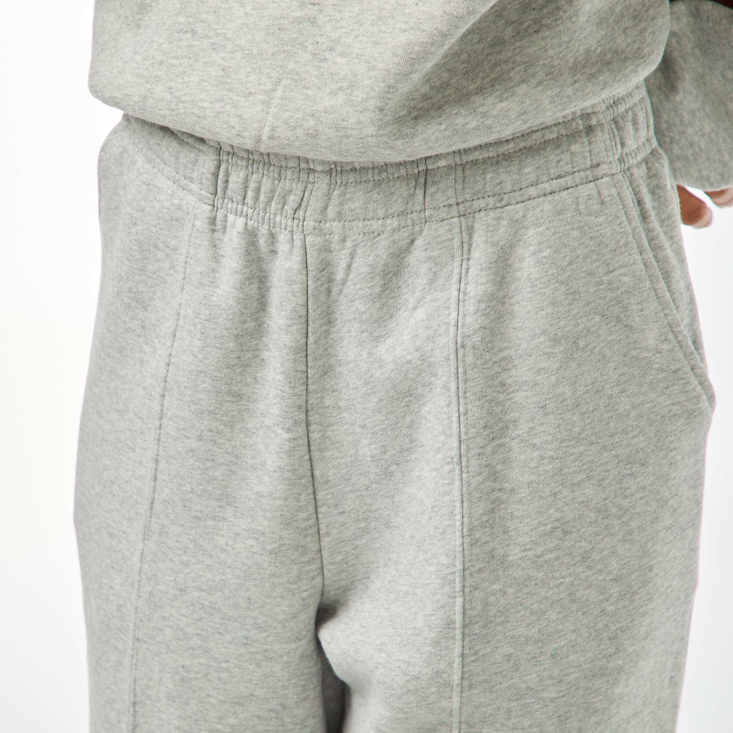 Jogging large en molleton GRIS