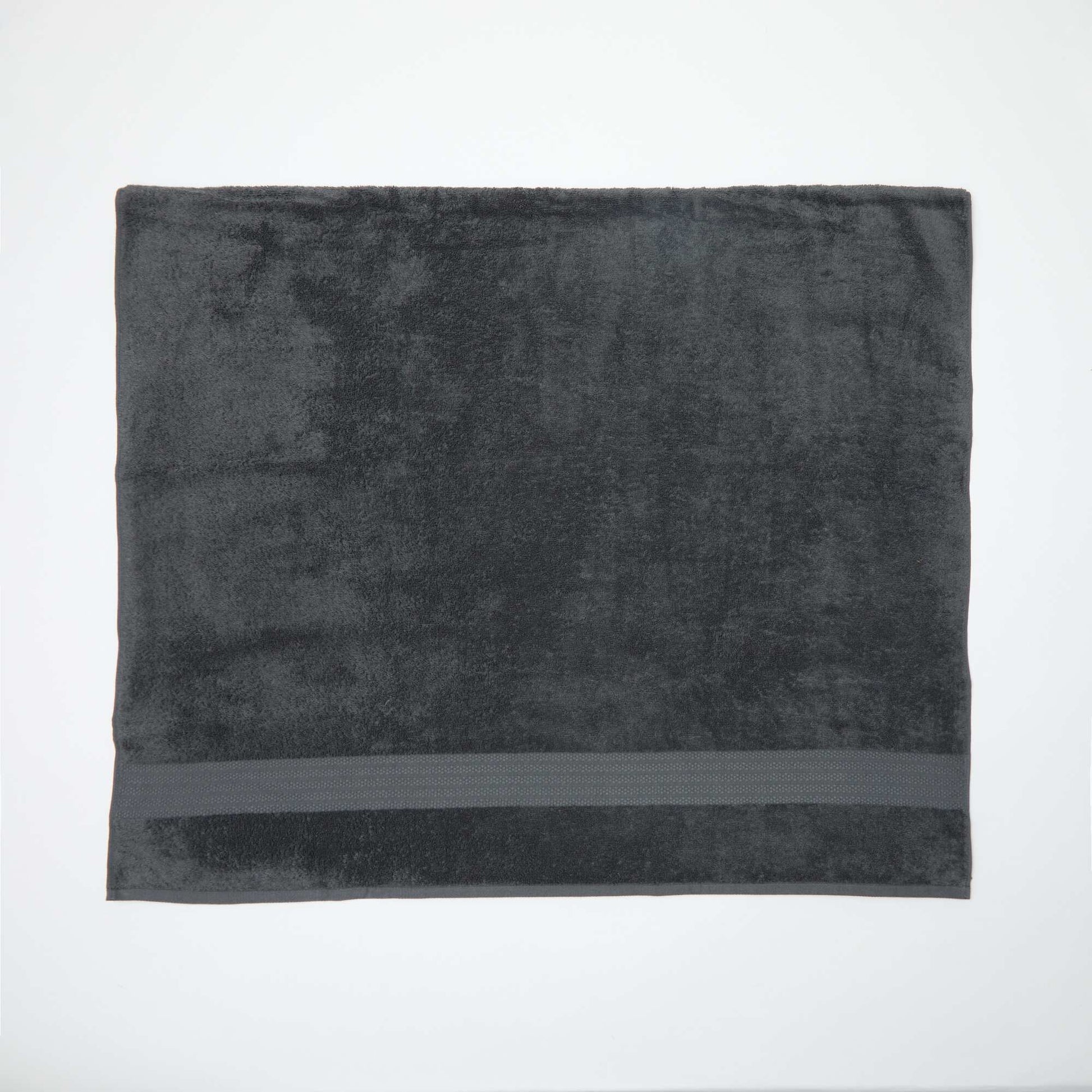 Serviette de bain (90x150 cm) - Kiabi Home GRIS