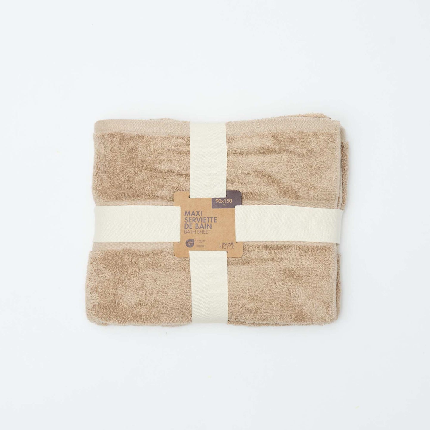 Serviette de bain (90x150 cm) - Kiabi Home BEIGE
