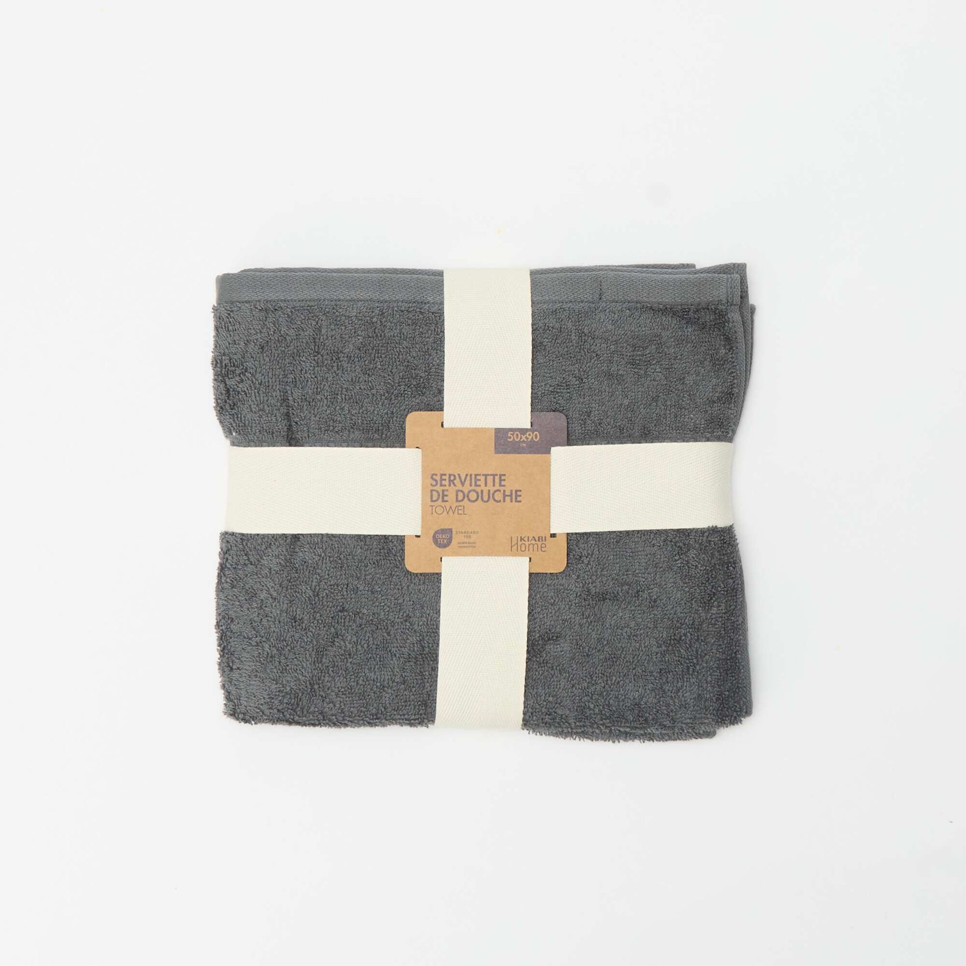 Serviette de bain 50x90 cm GRIS