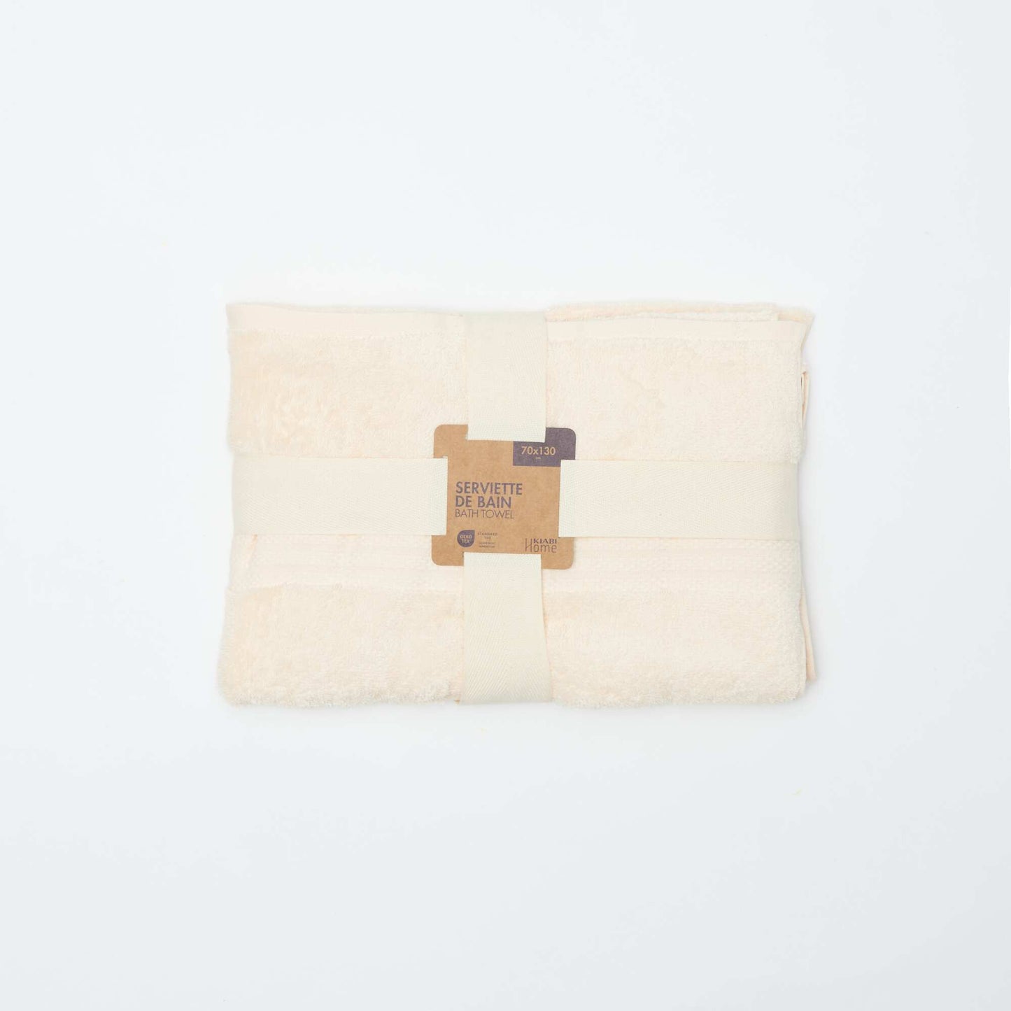 Serviette de bain (70x130 cm) - Kiabi Home BLANC