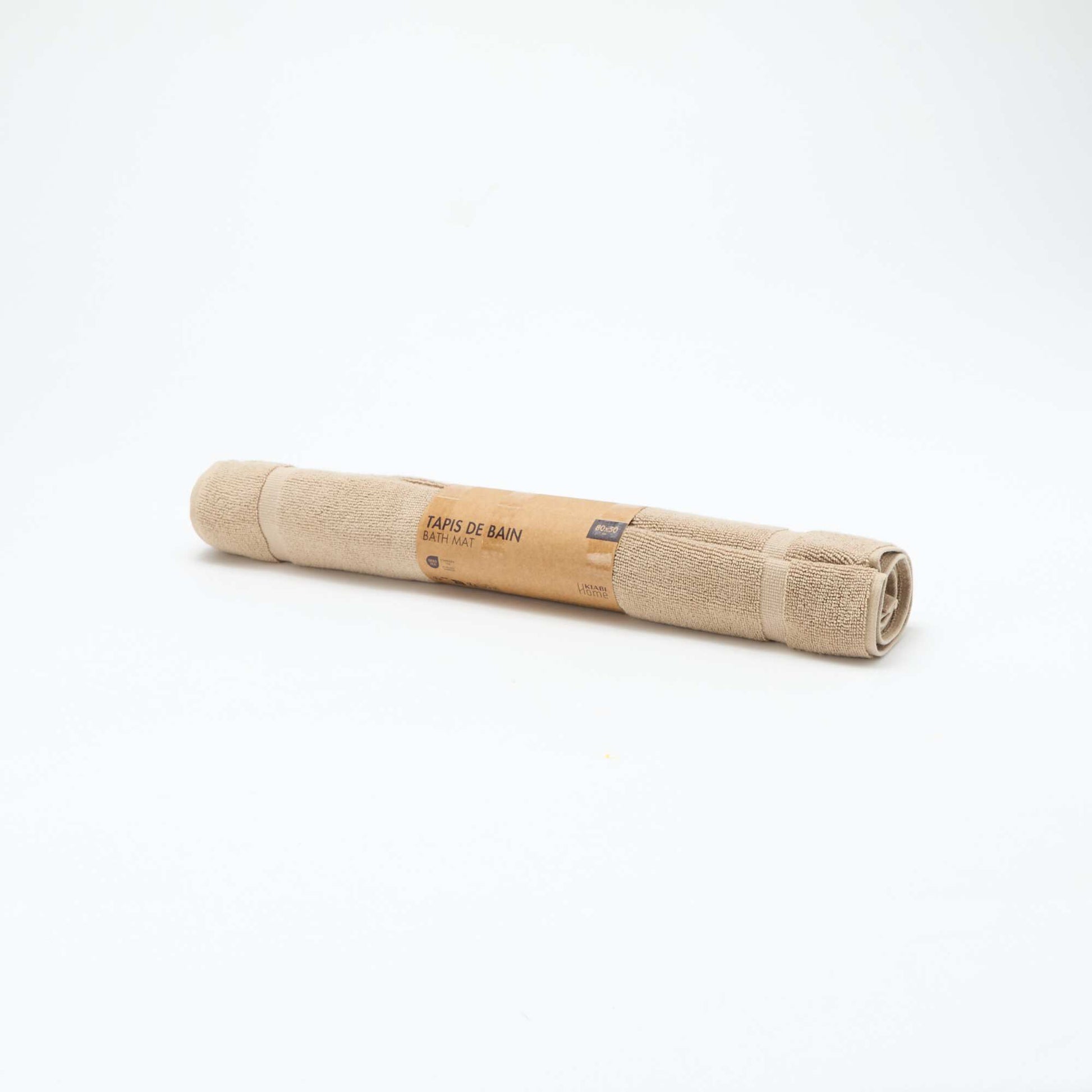 Tapis de bain 80 x 50 cm BEIGE