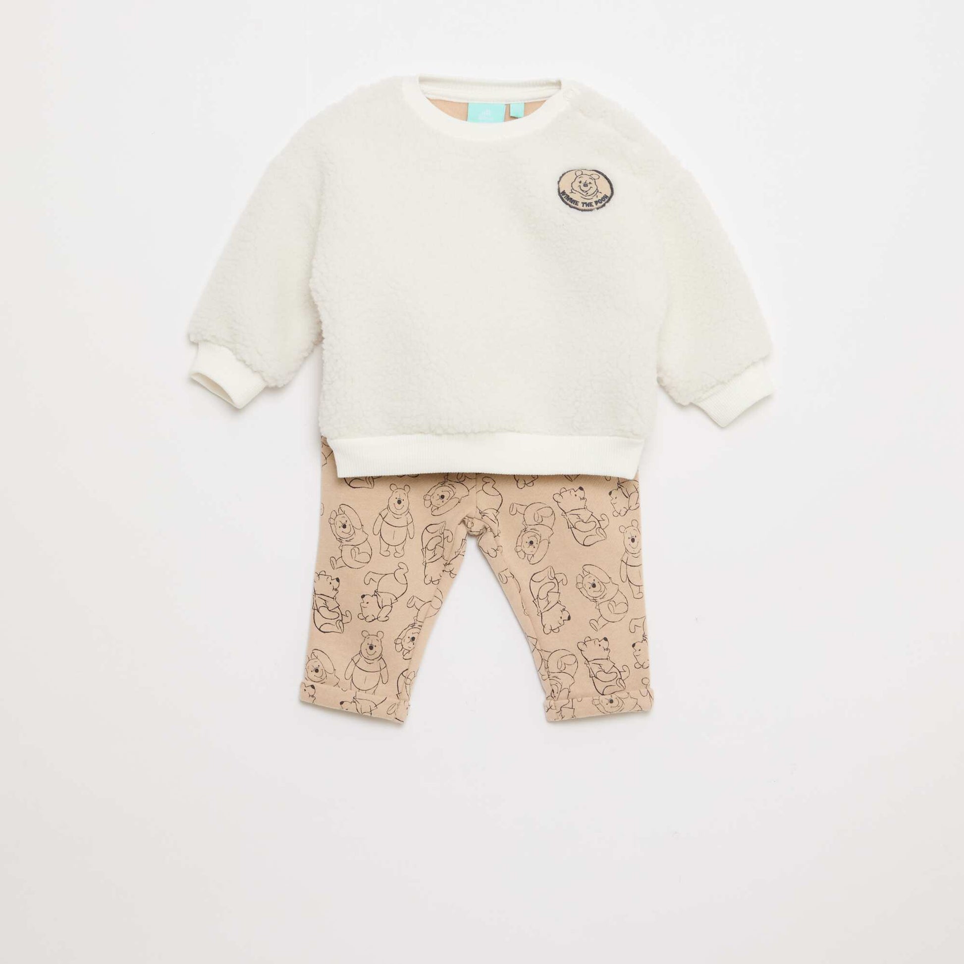 Ensemble sweat + pantalon 'Winnie' 'Disney'- 2 pièces MARRON