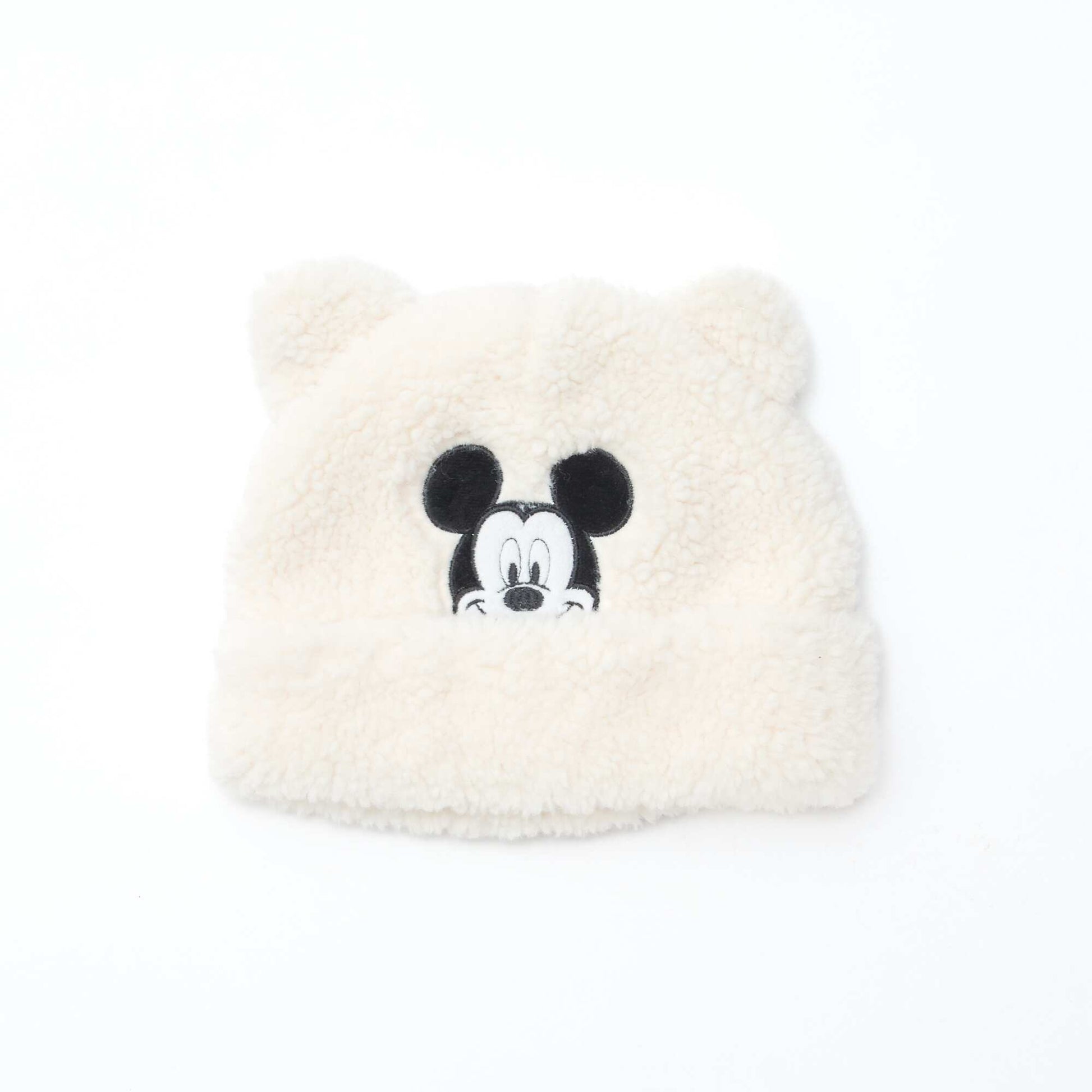 Lot bonnet + gant + snood 'Minnie' 'Disney' BEIGE