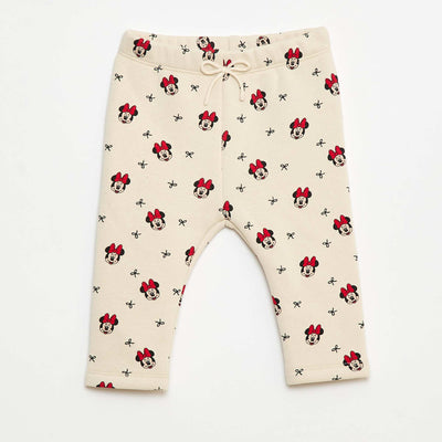 Legging à motif all-over 'Disney' en velvet BLANC
