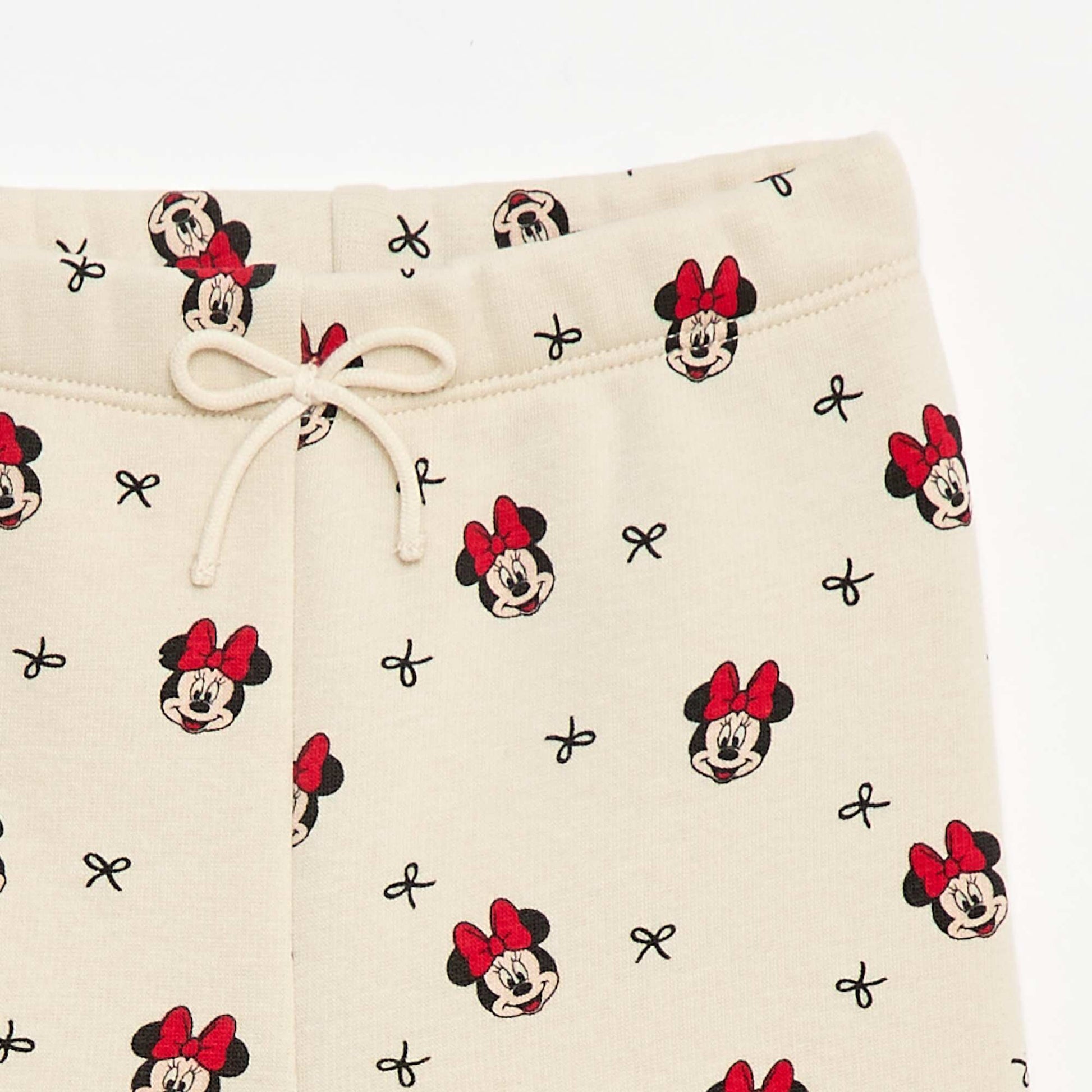 Legging à motif all-over 'Disney' en velvet BLANC