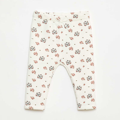 Legging à motif all-over 'Disney' en velvet BLANC