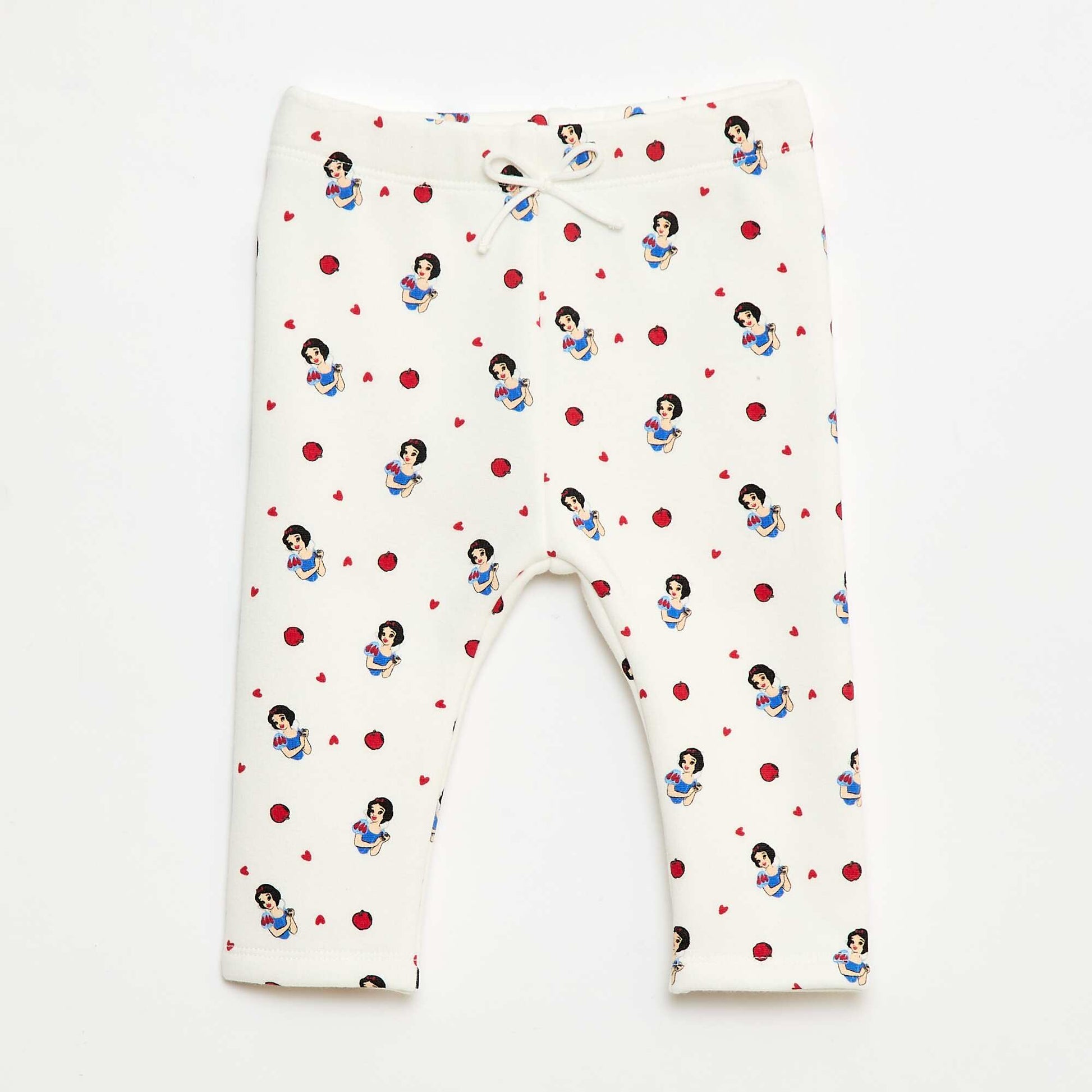 Legging à motif all-over 'Disney' en velvet BLANC