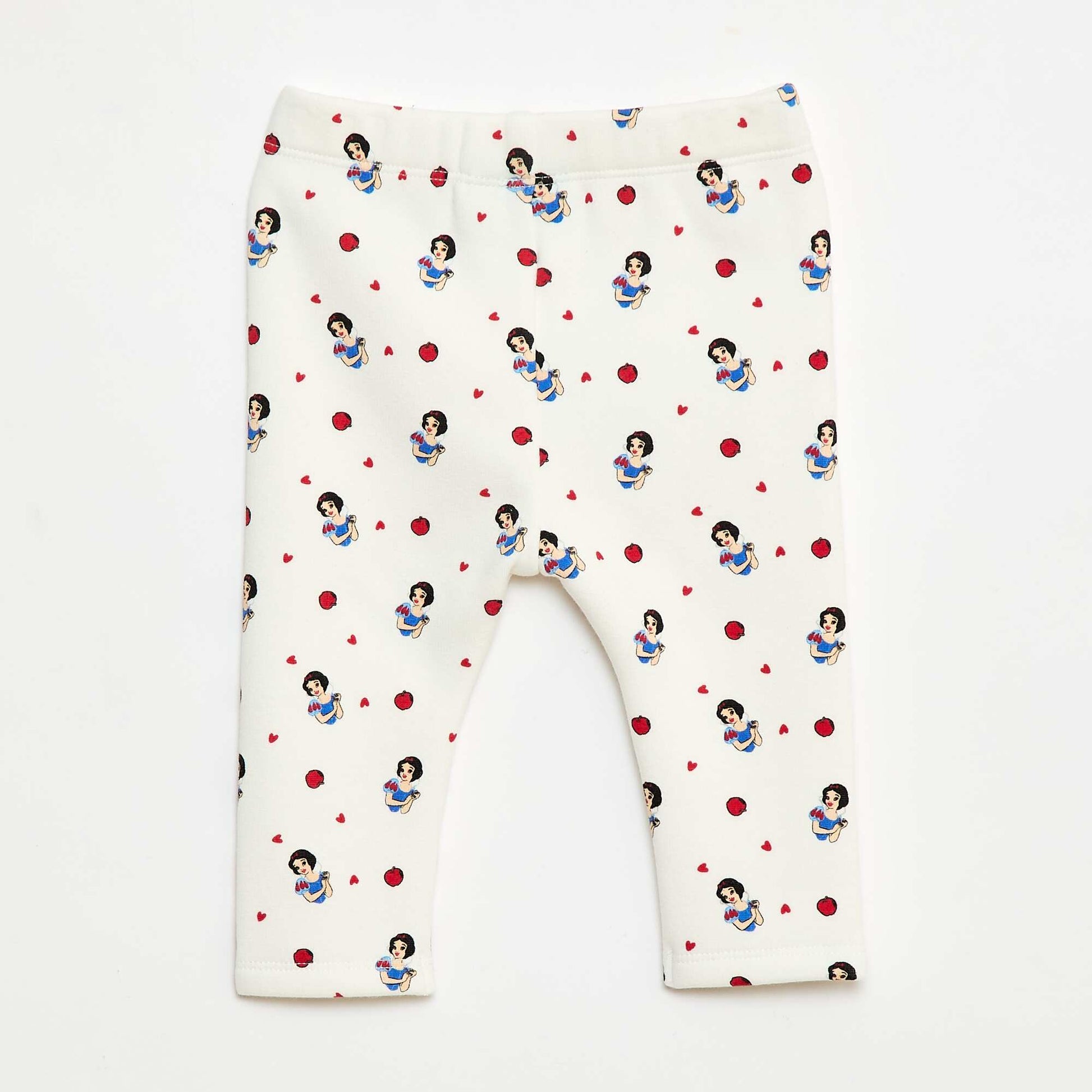 Legging à motif all-over 'Disney' en velvet BLANC
