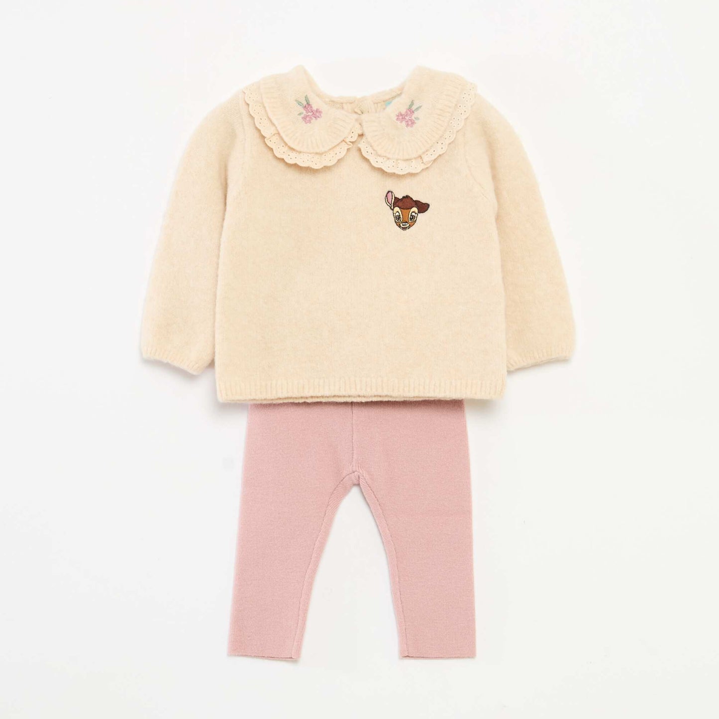 Ensemble pull + legging 'Disney' 'Bambie' BEIGE