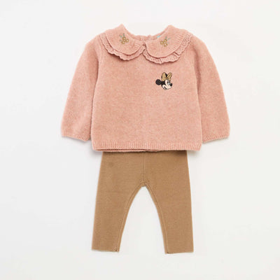 Ensemble pull + legging 'Disney' 'Minnie' ROSE