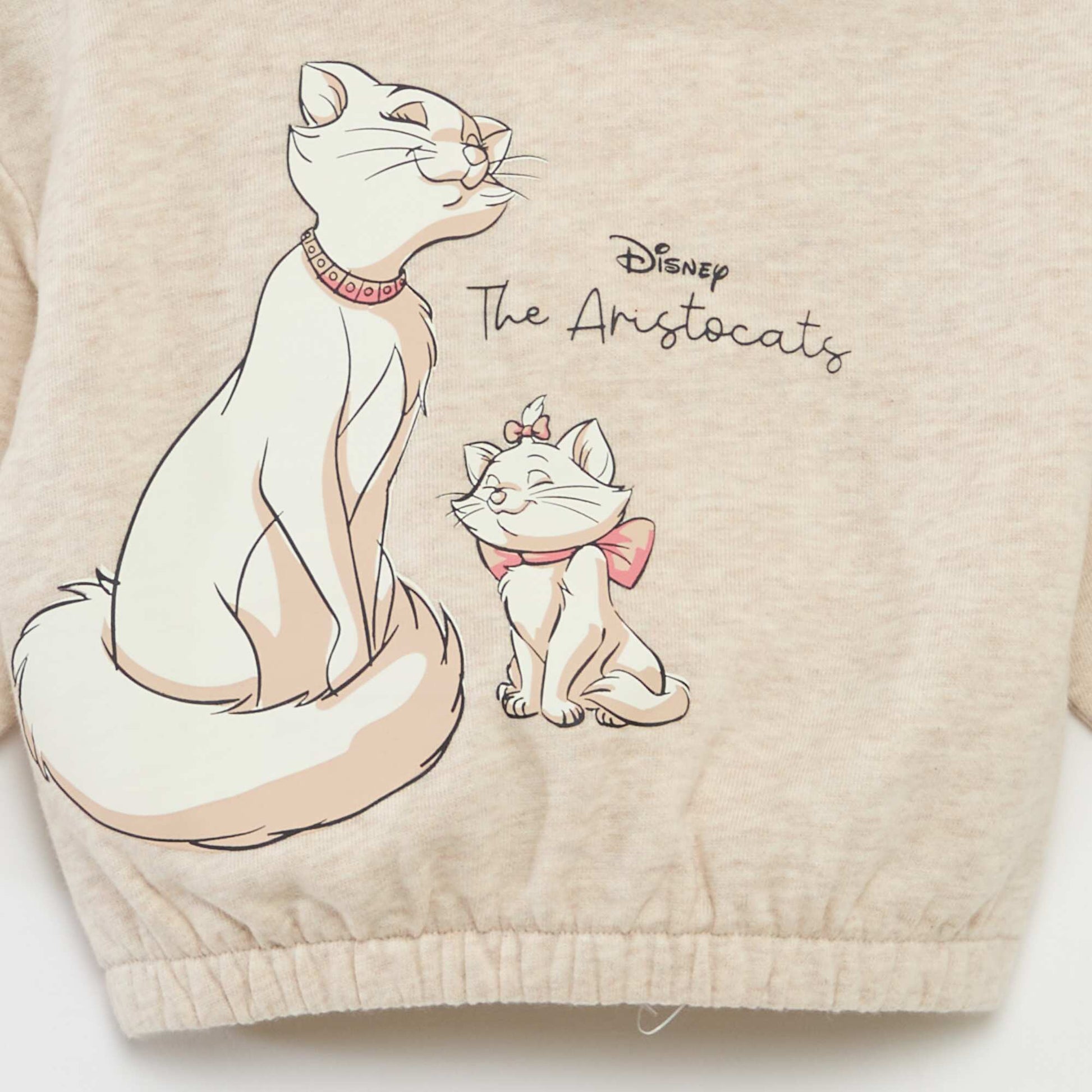 Ensemble sweat + legging 'Disney' 'Marie' BEIGE