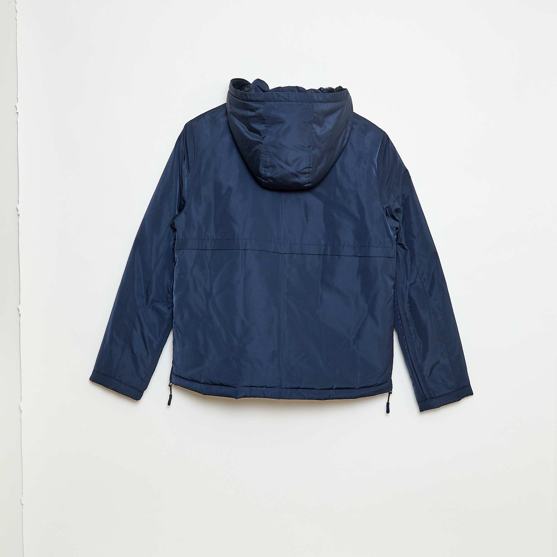 Parka déperlante avec capuche fourrée - So Easy BLEU