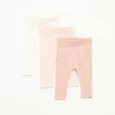 Lot de 3 leggins long ROSE