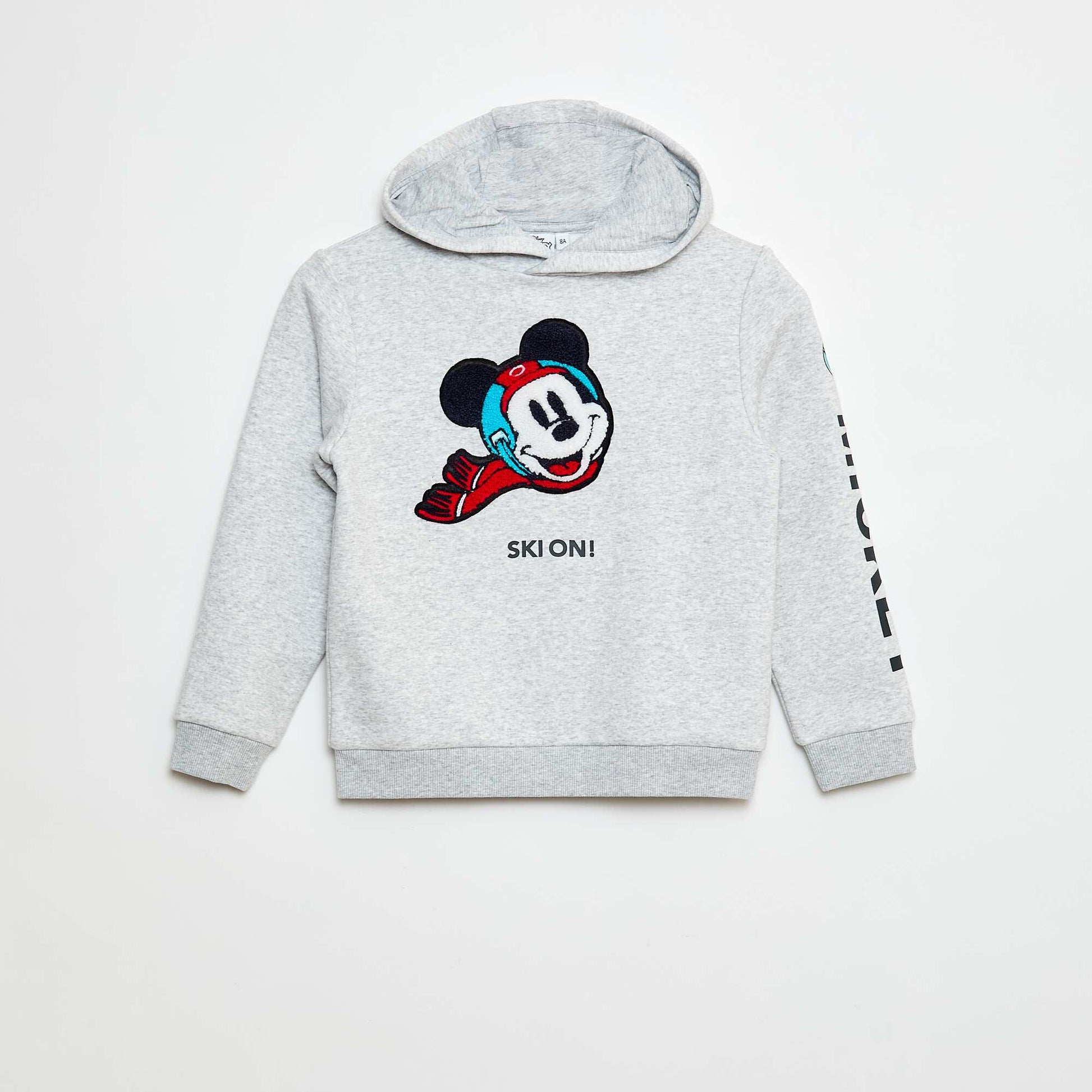 Sweat à capuche 'Mickey' de 'Disney' GRIS