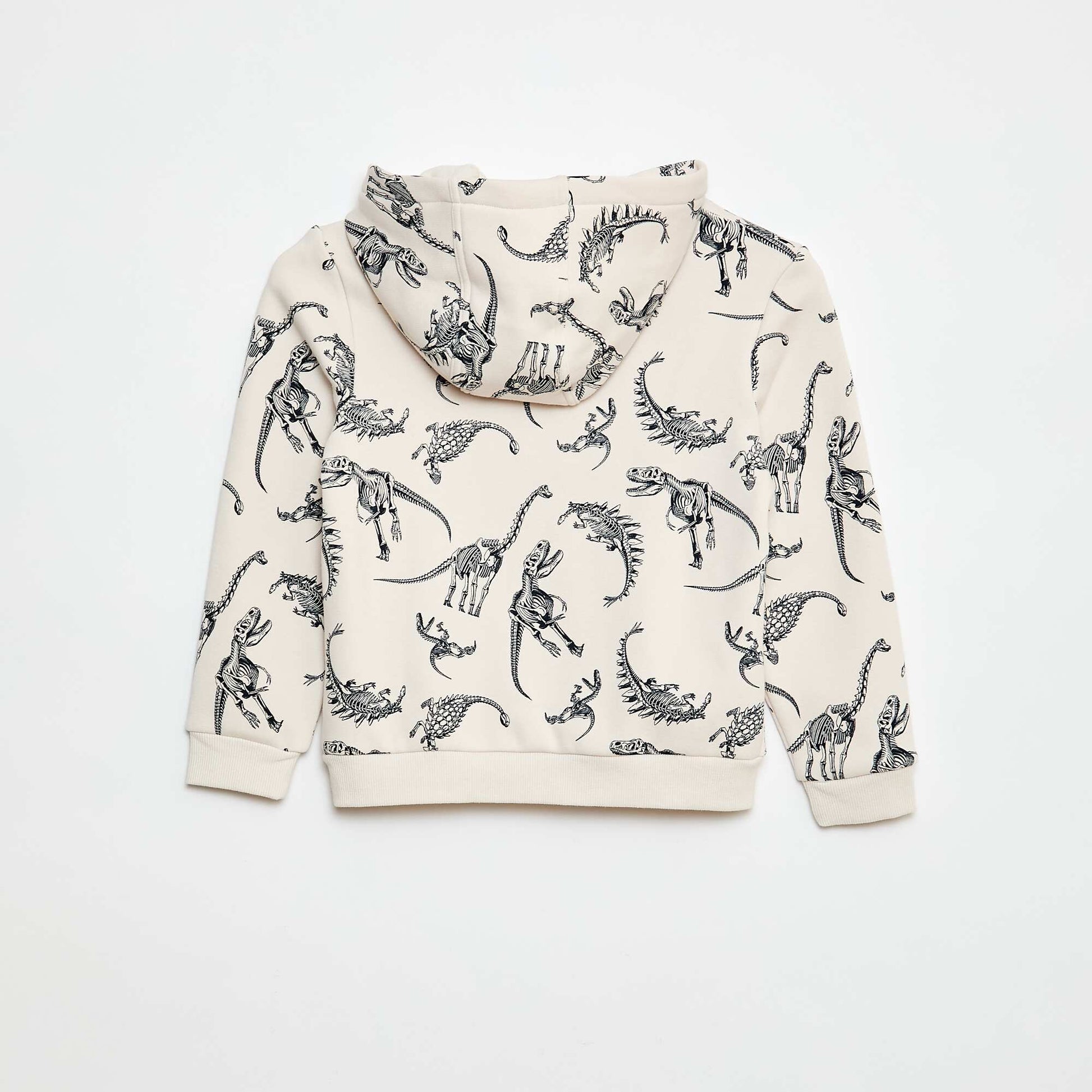 Sweat à capuche 'Jurassic World' à motif BLANC