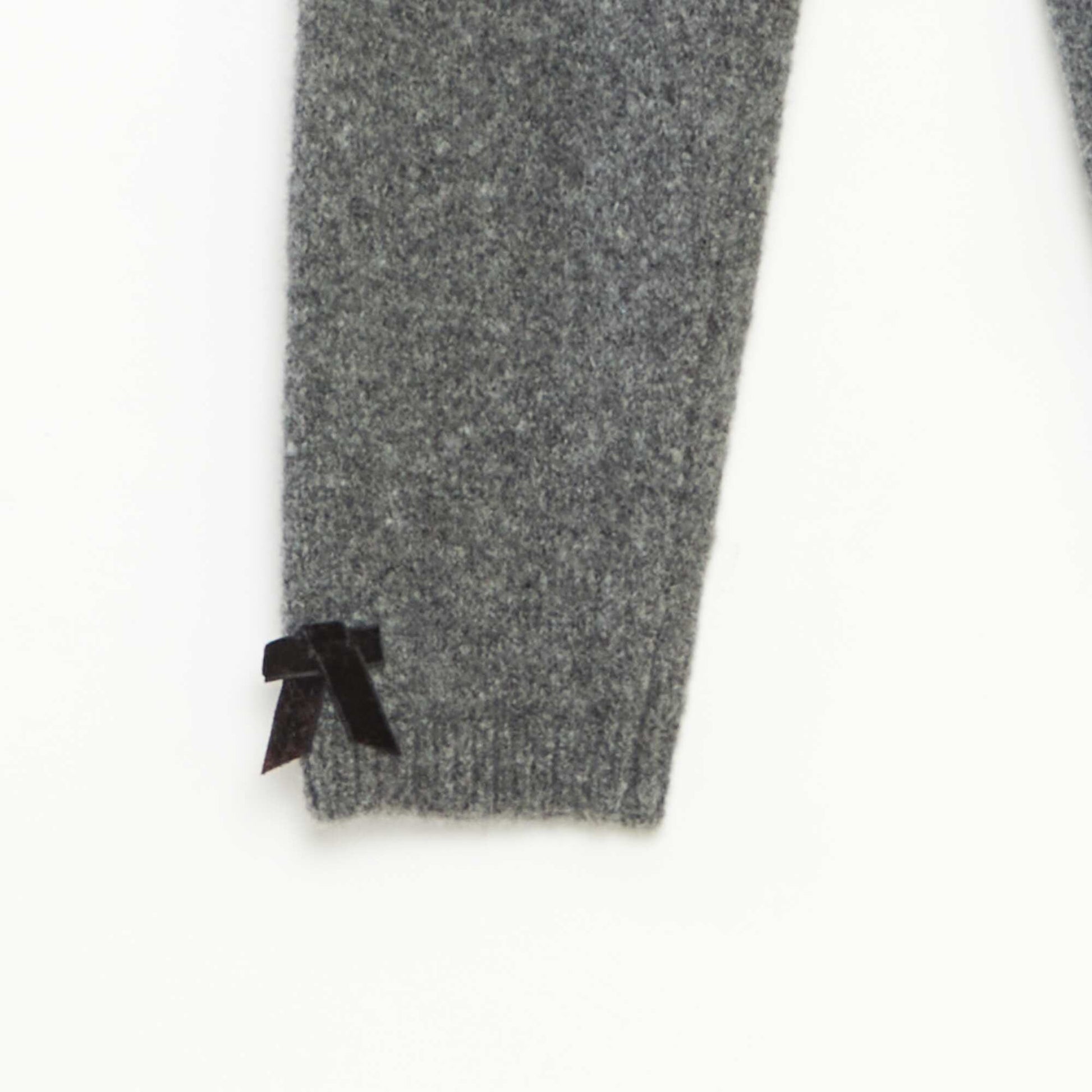 Legging en maille tricot GRIS