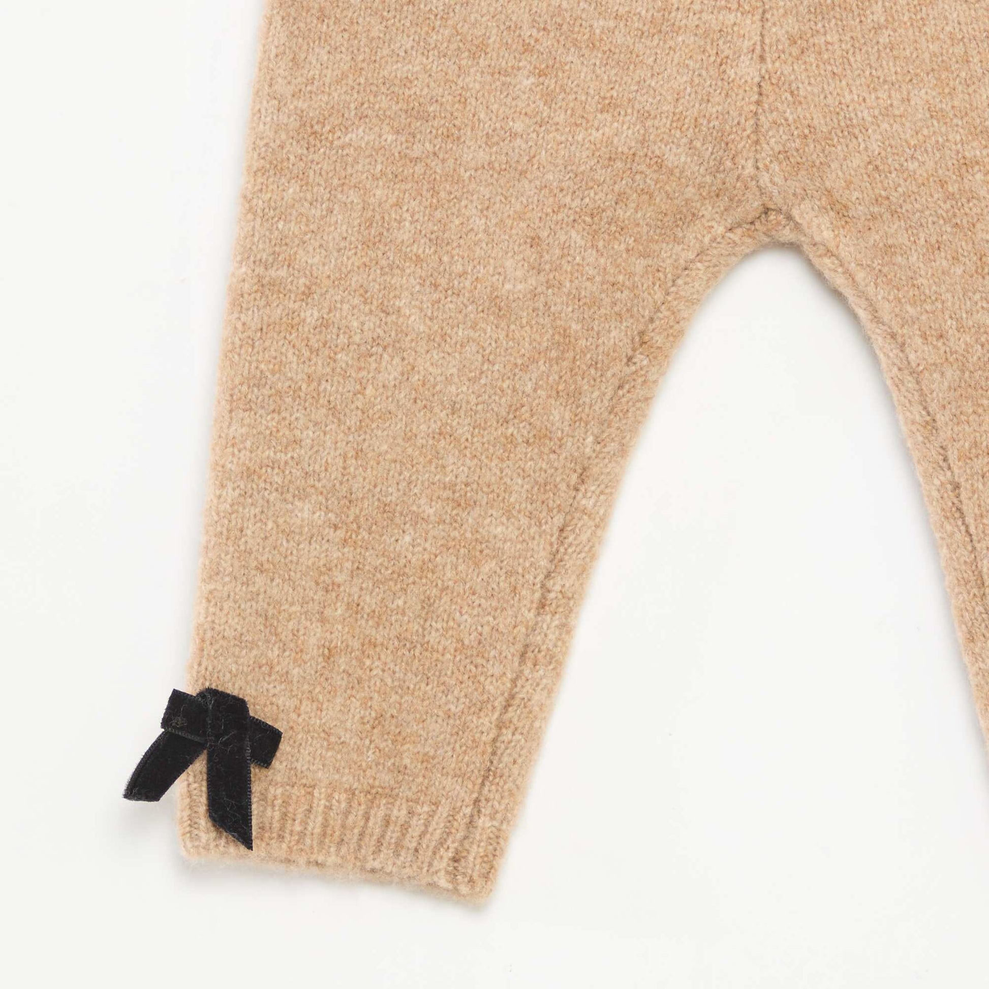 Legging en maille tricot BEIGE