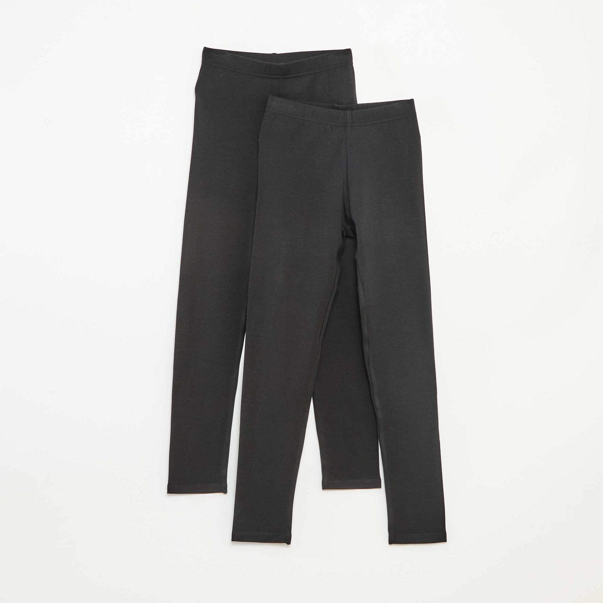 Lot de 2 leggings thermo NOIR