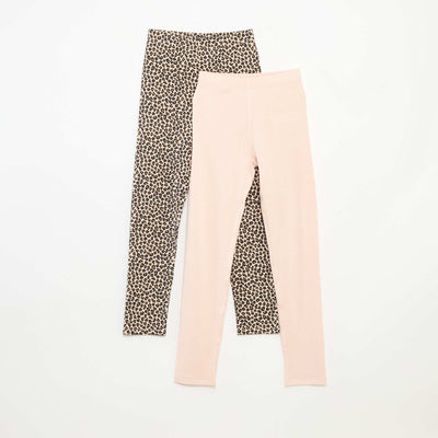 Lot de 2 leggings thermo ROSE