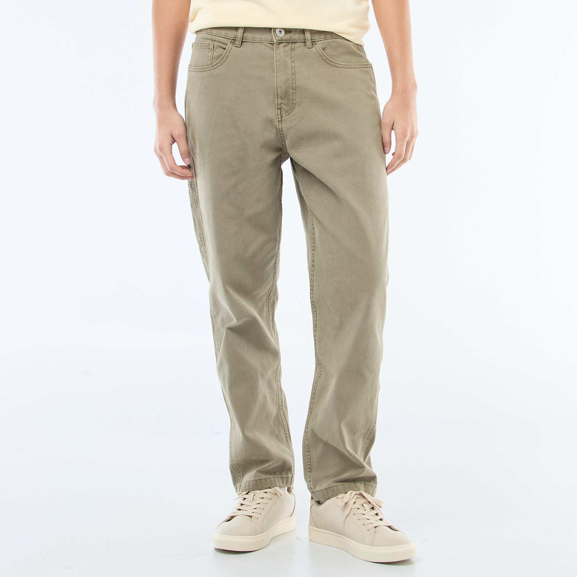 Pantalon style carpenter KAKI