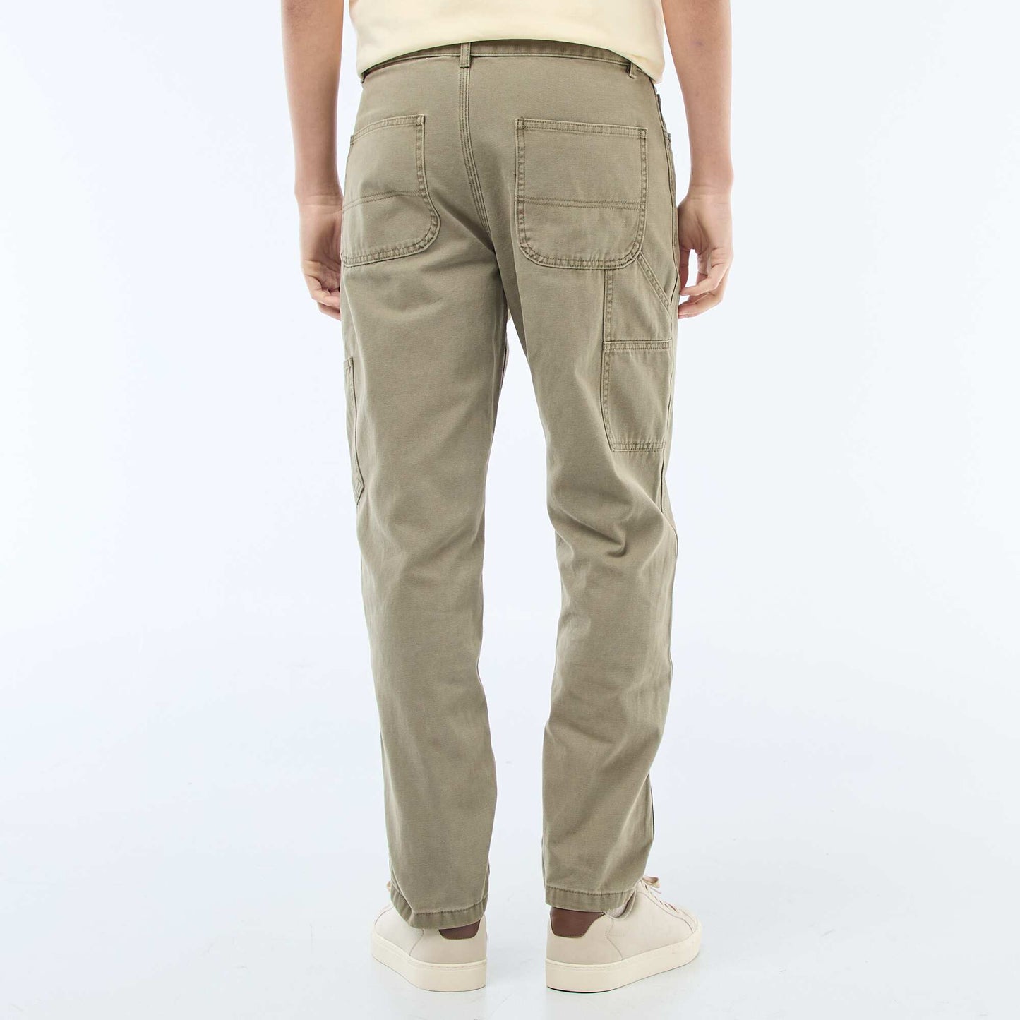 Pantalon style carpenter KAKI