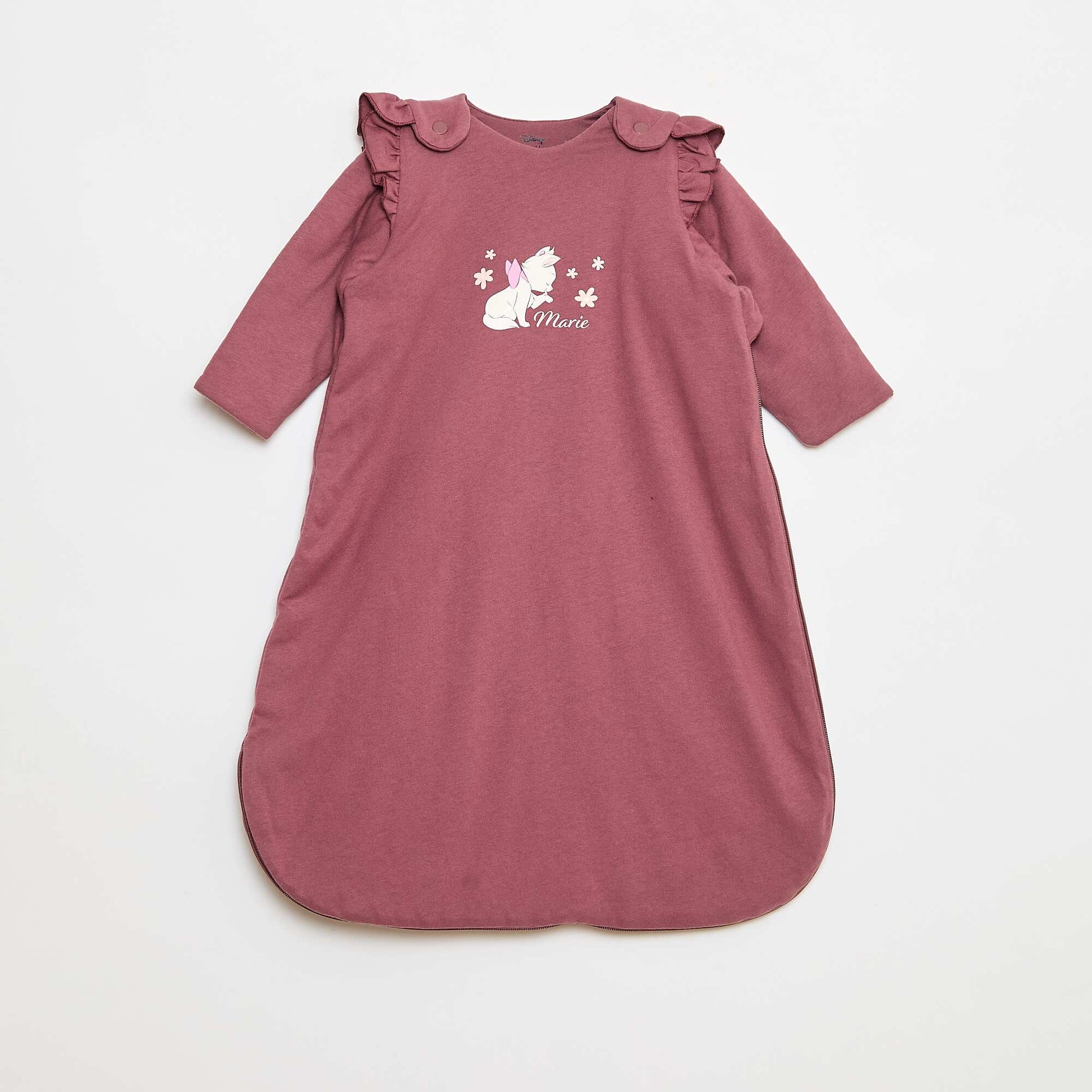 Gigoteuse chaude 'Disney' 'Marie' amovible en jersey coton TOG 2 ROSE