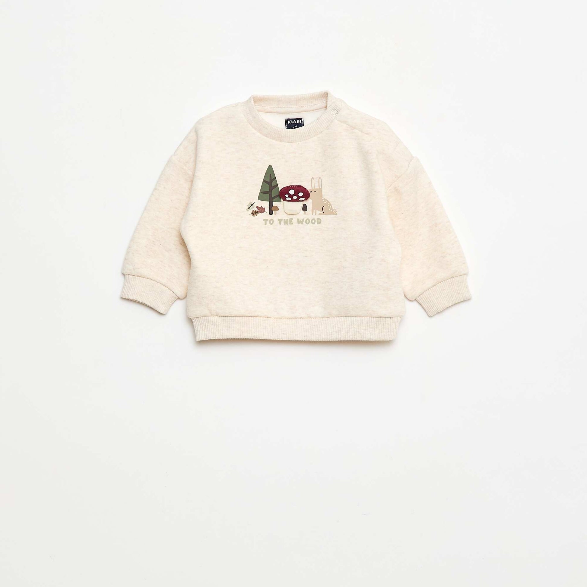 Ensemble sweat + legging animé BEIGE
