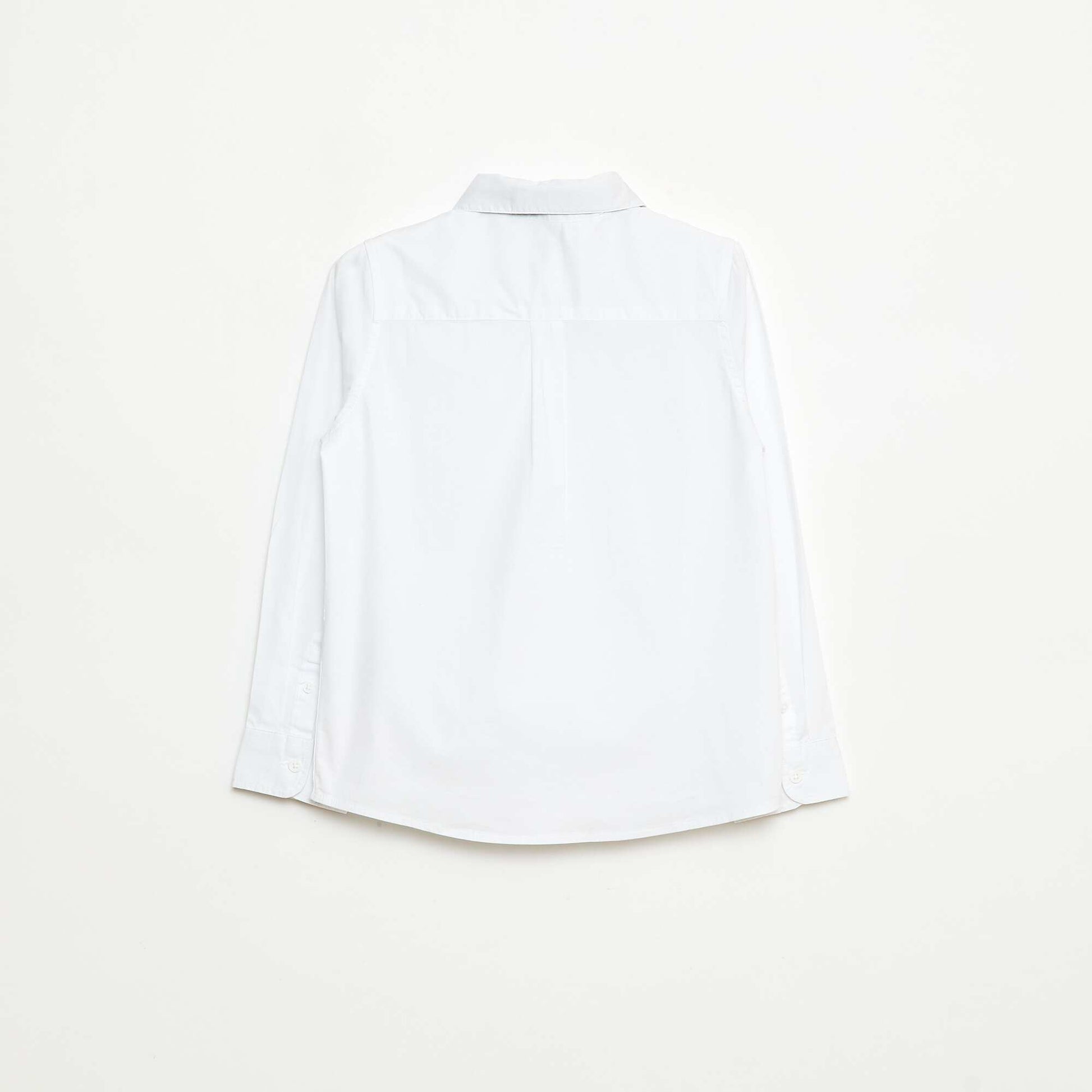 Ensemble chemise + nœud papillon à scratch - 2 pièces BLANC