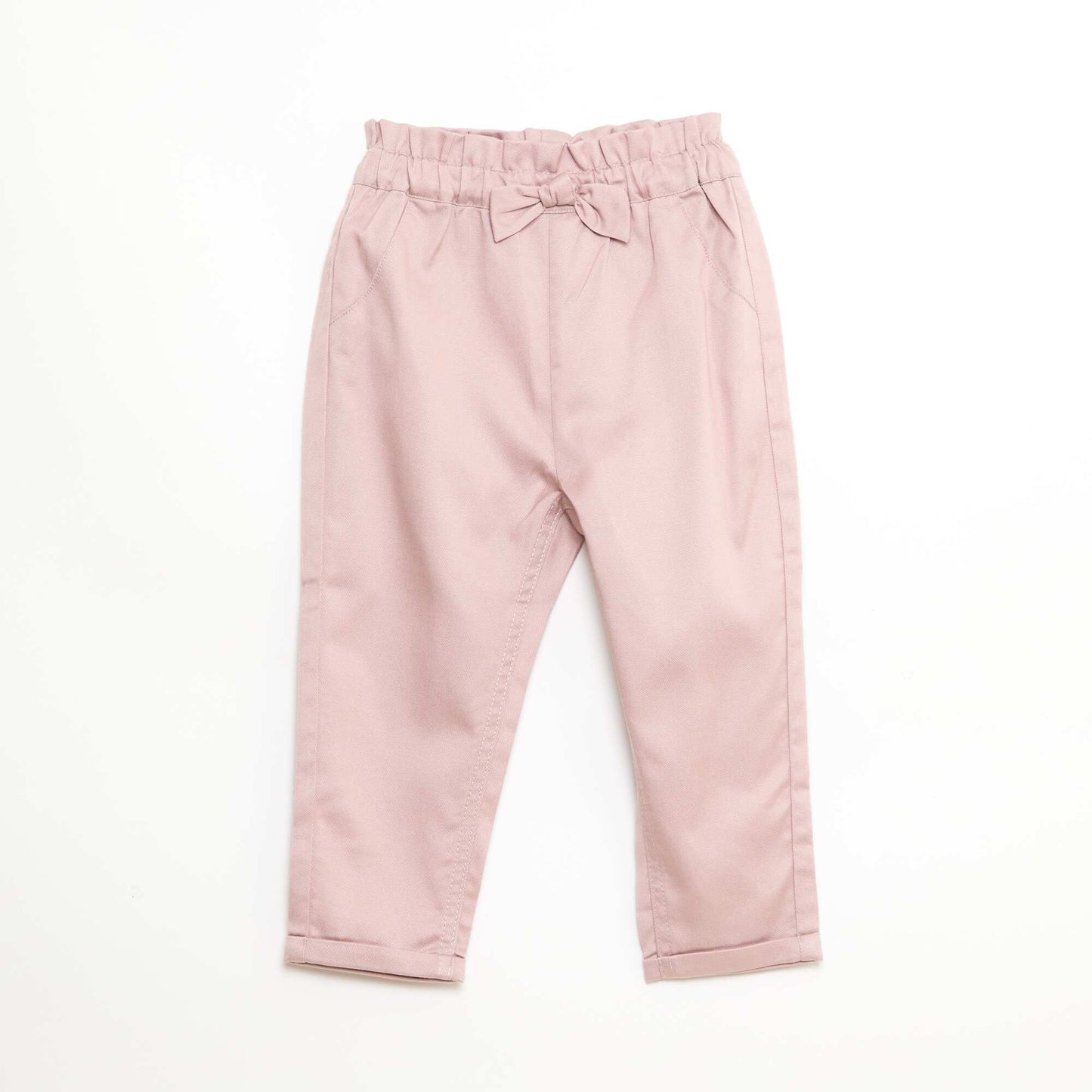 Pantalon paperbag en tencel ROSE