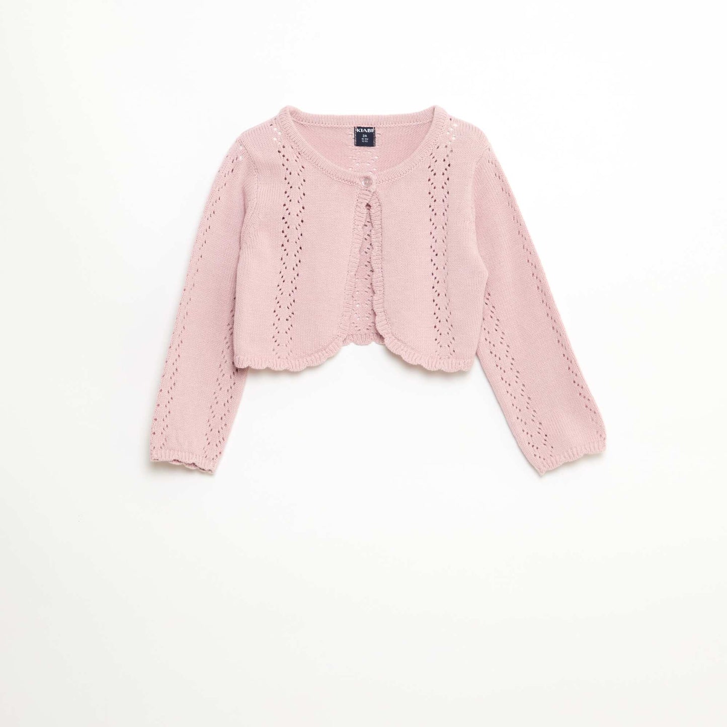 Boléro en maille ajourée ROSE