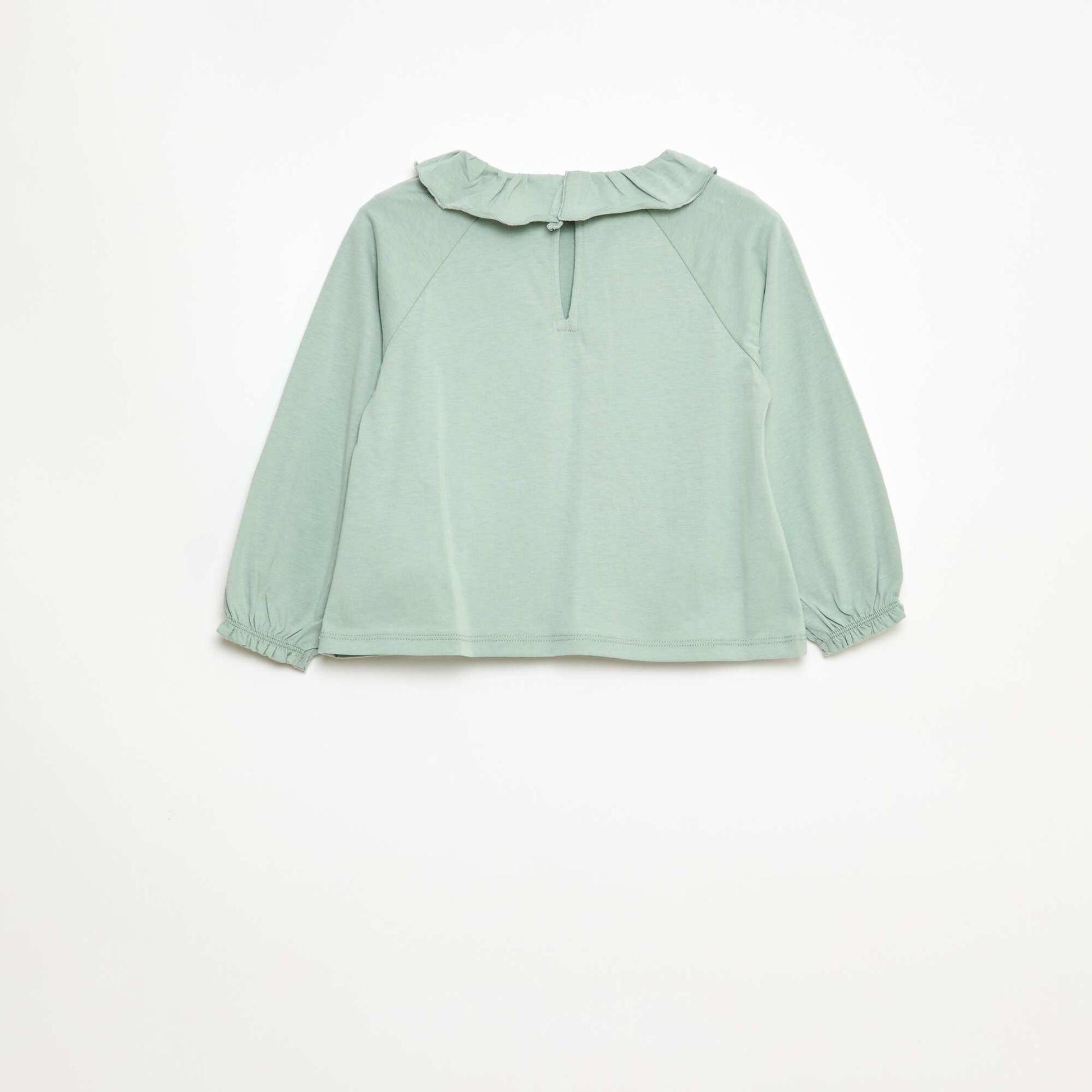 T-shirt à manches longues VERT